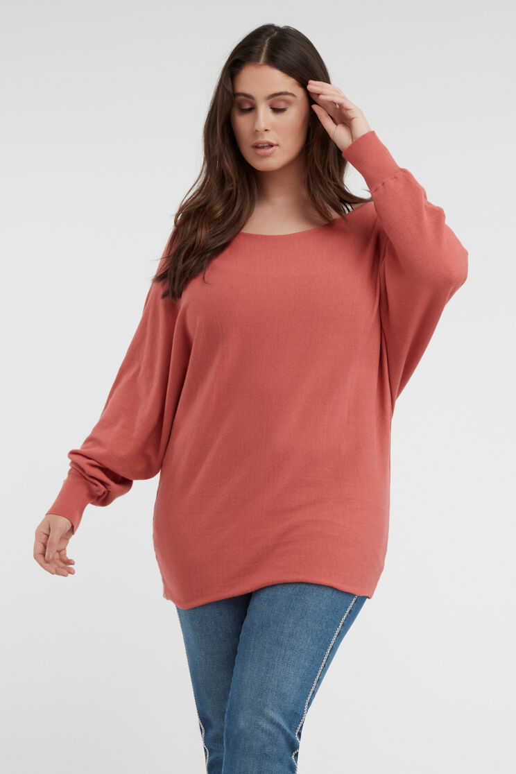 Pullover mit Fledermaus&auml;rmeln image number 5