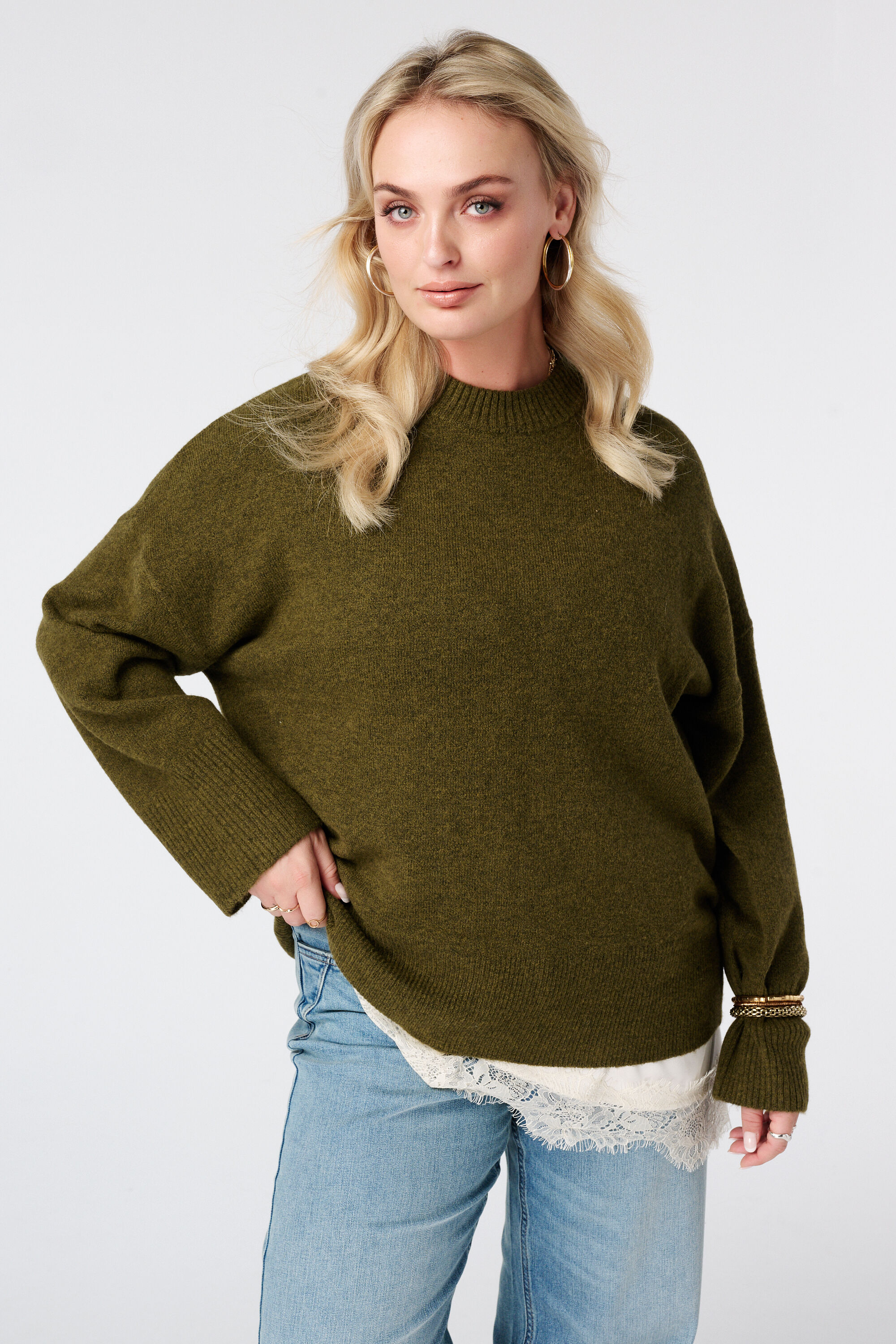 Pullover mit Rundhalsausschnitt
