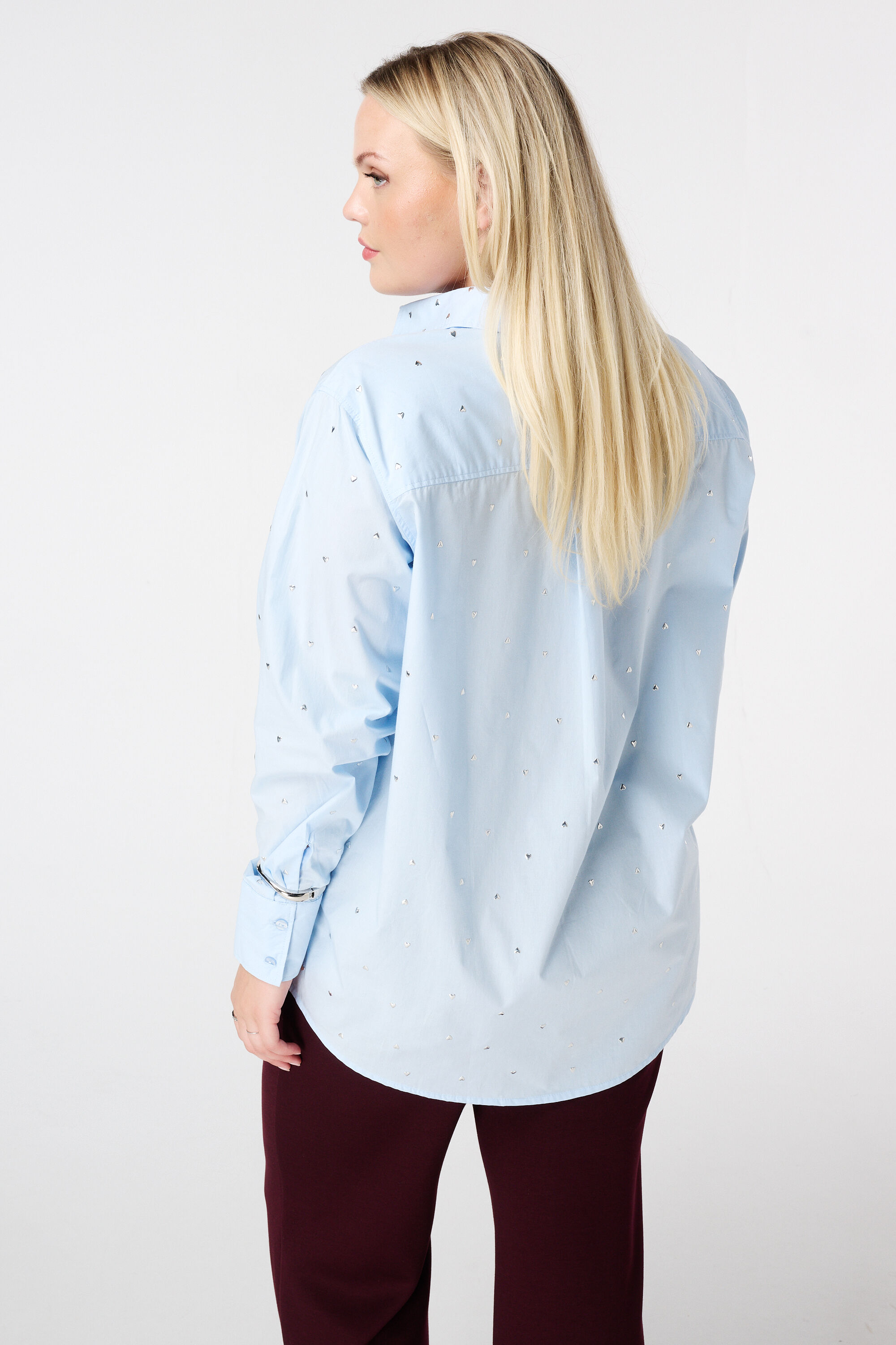 Bluse mit Nieten image number 3