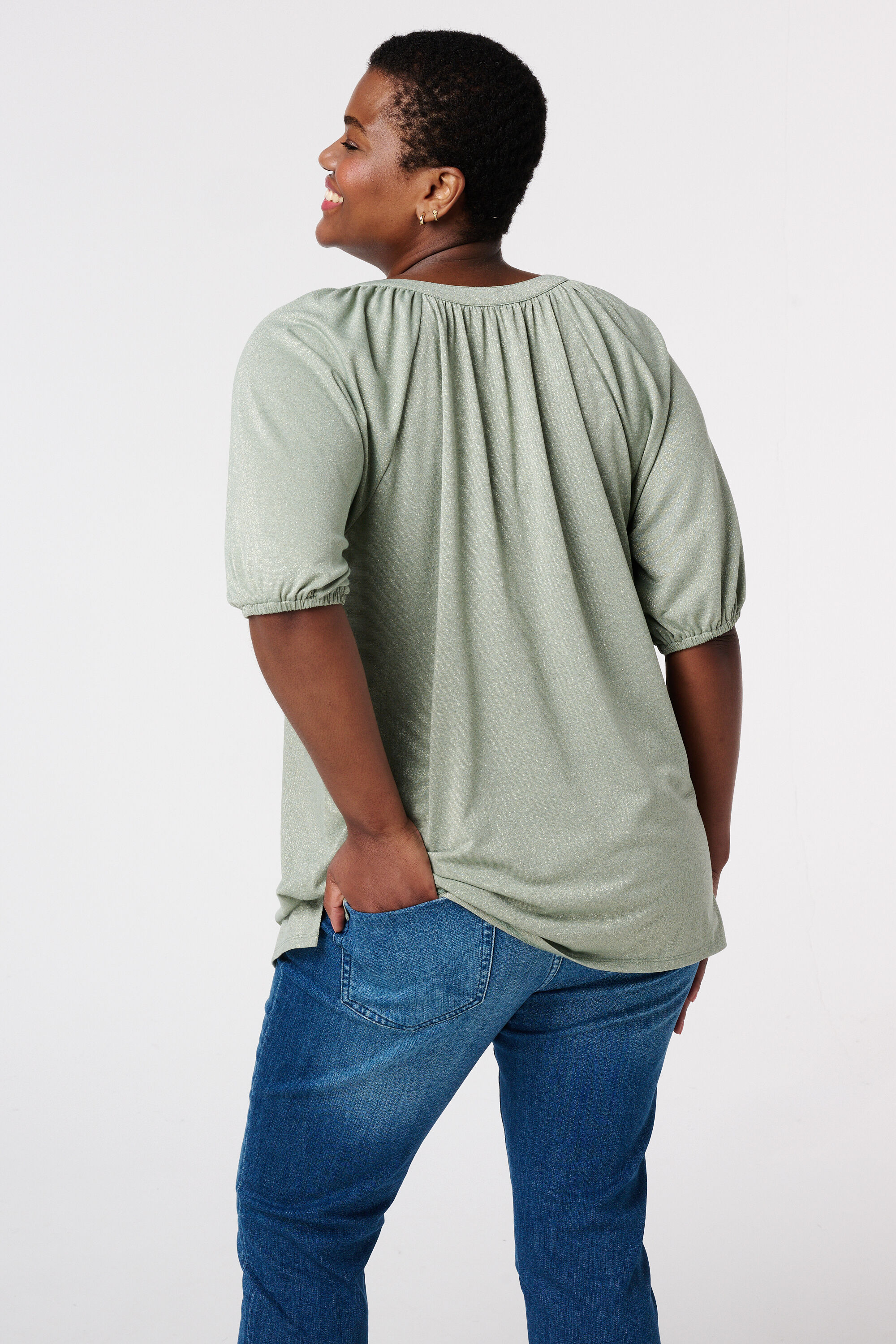 Oberteil mit Glitzerdetail image number 3