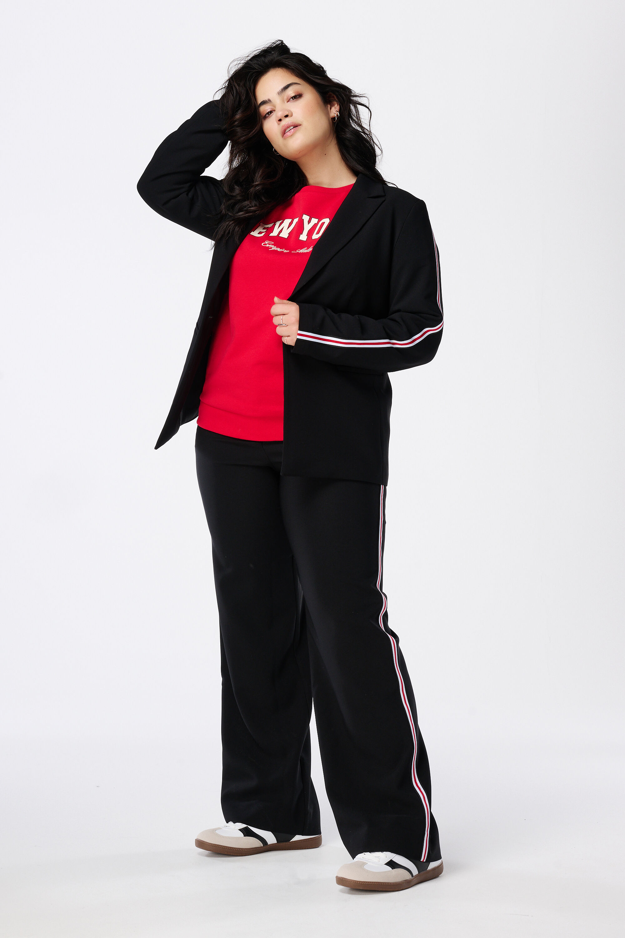 Blazer mit Kontraststreifen  image number 5