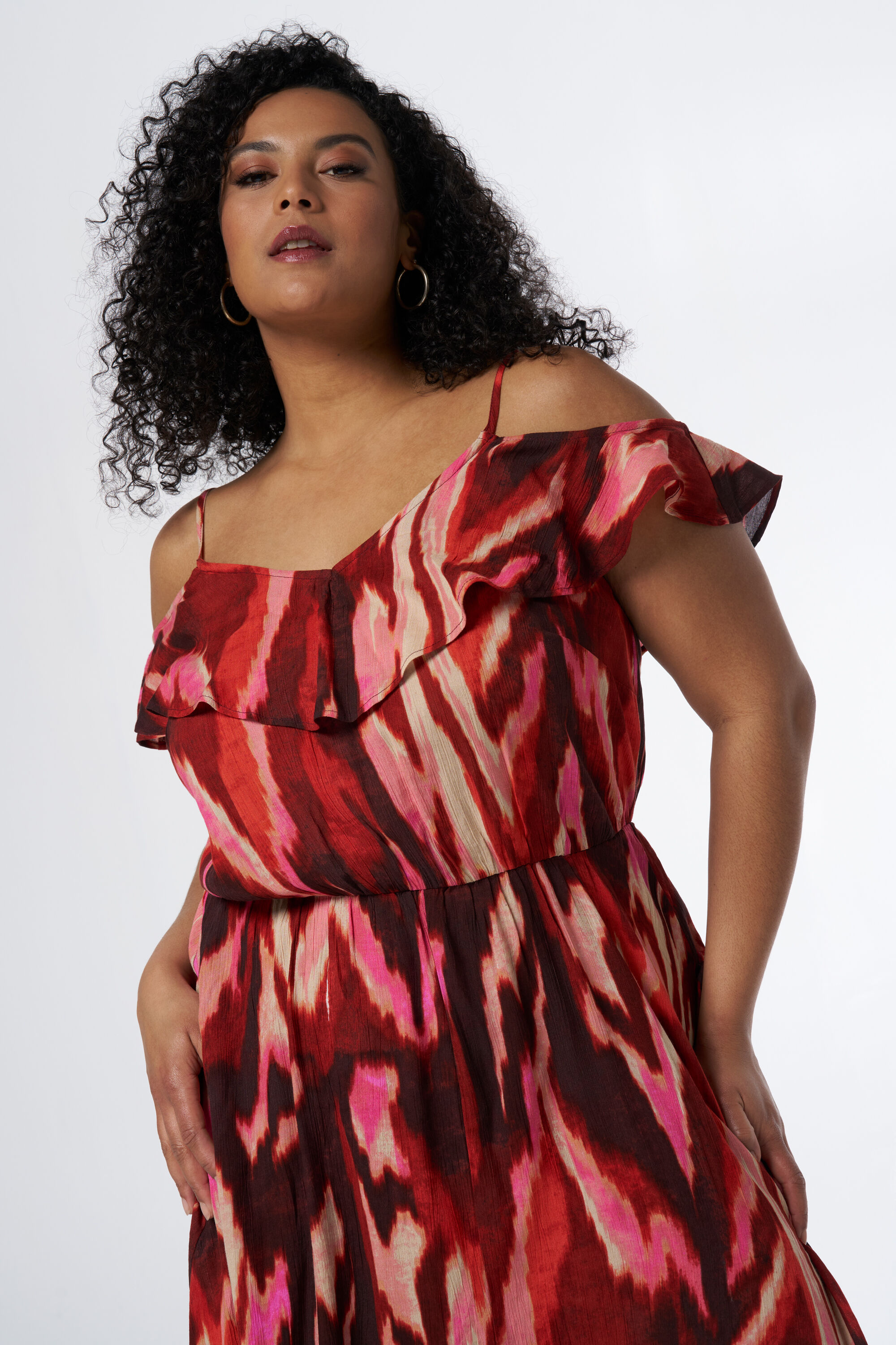 Midikleid mit Print image number 5