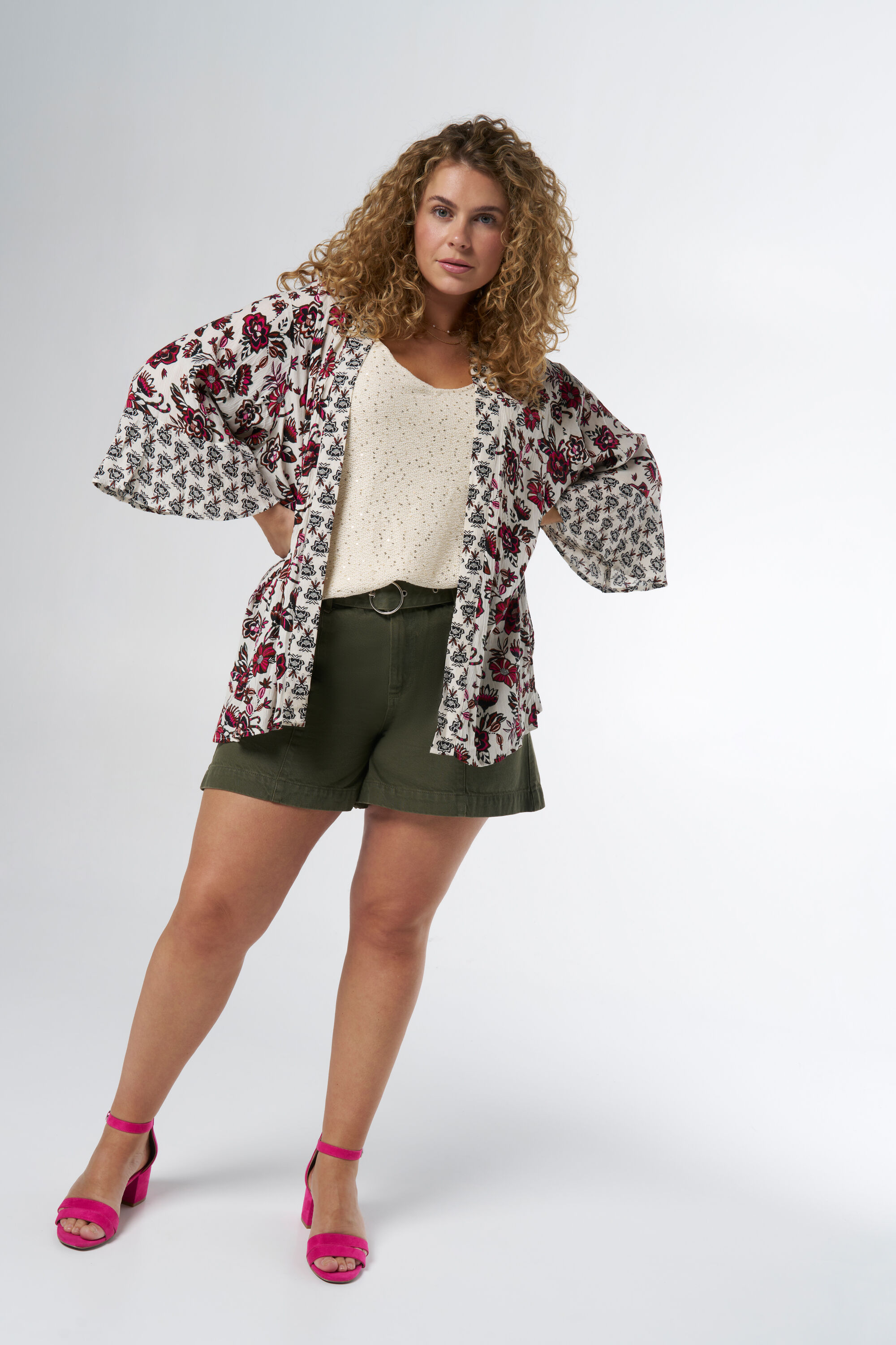 Kimono mit Blumen-Print  image number 5