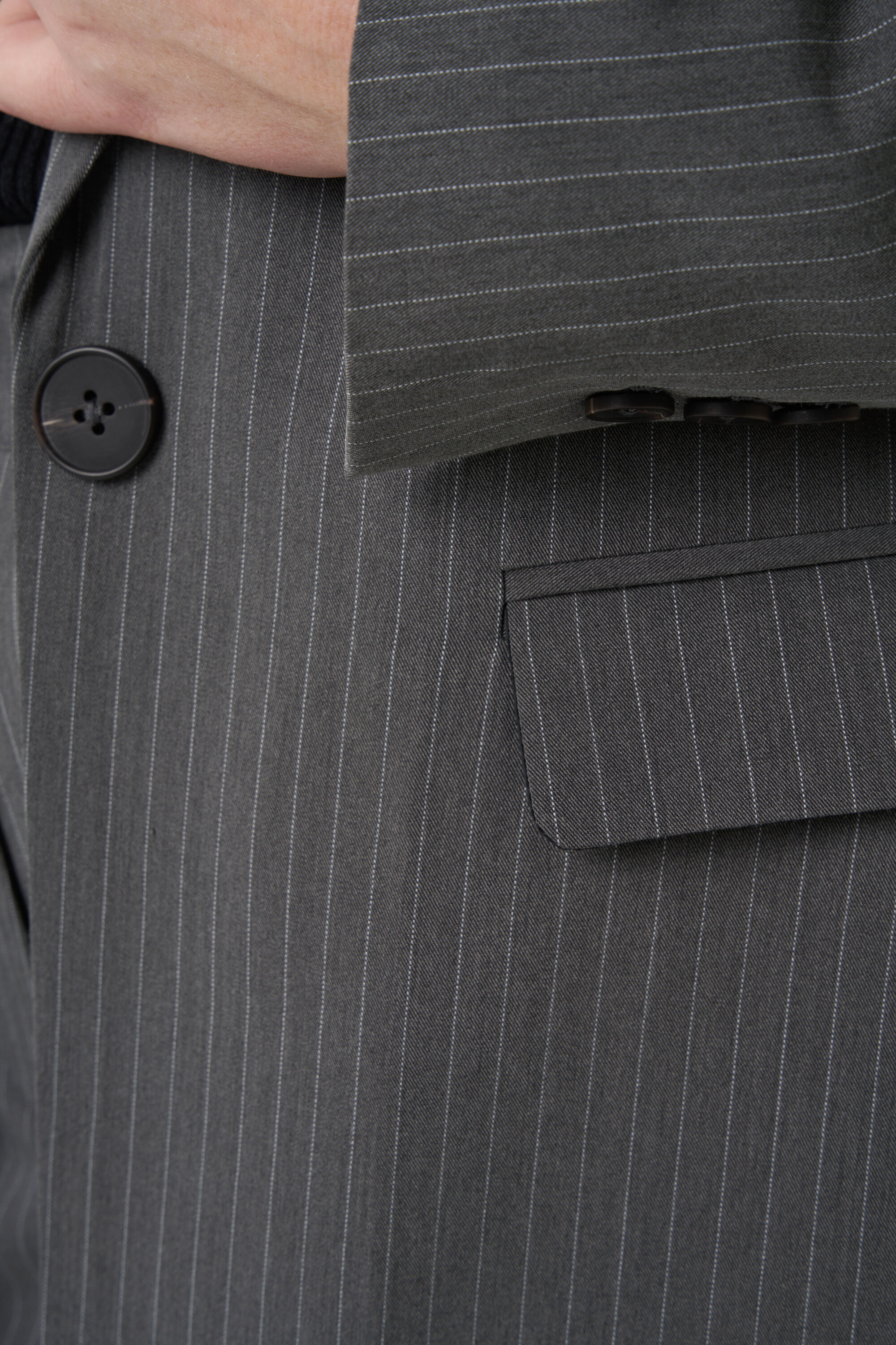 Blazer mit Kreidestreifen image number 5