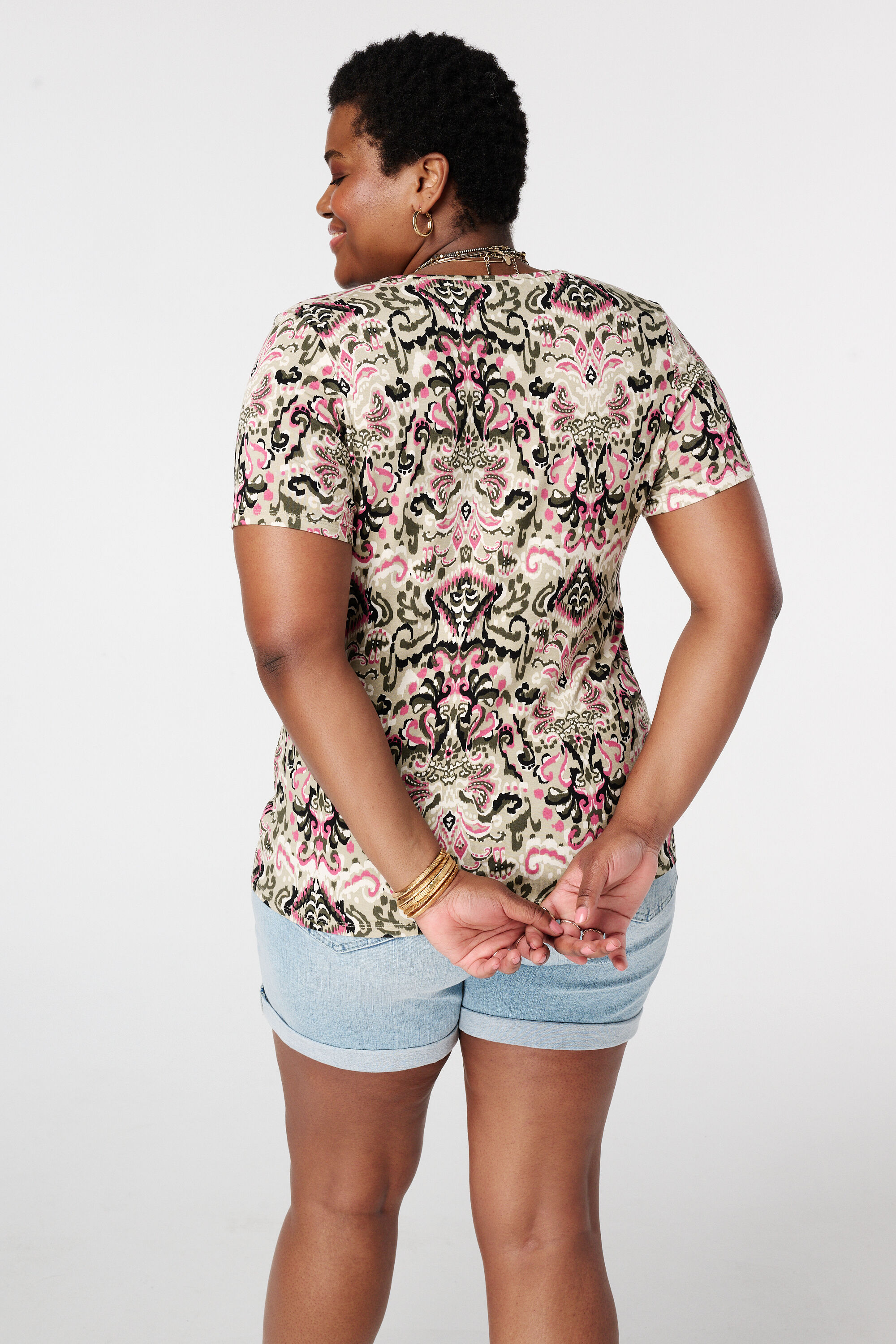 T-Shirt mit Print image number 3