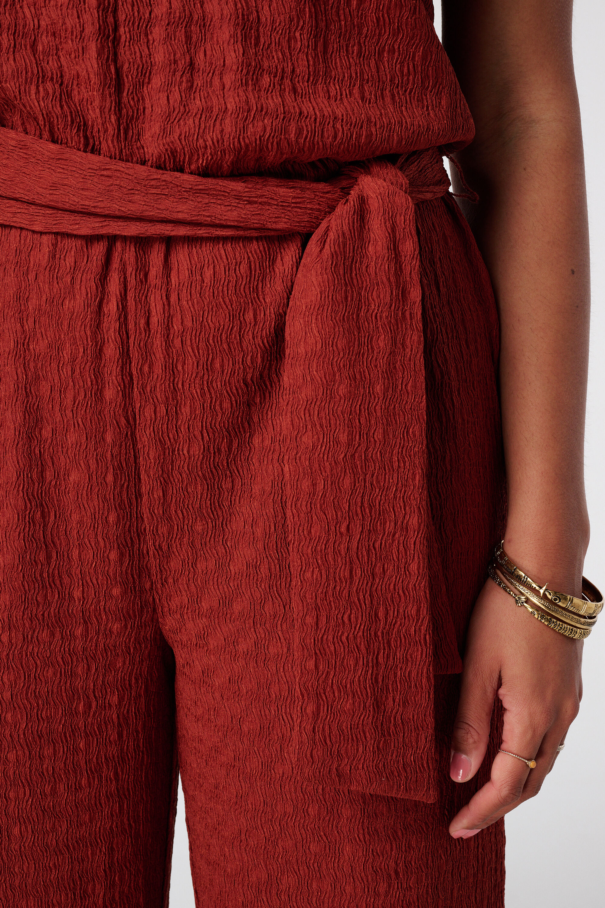 Jumpsuit mit weitem Bein  image number 4