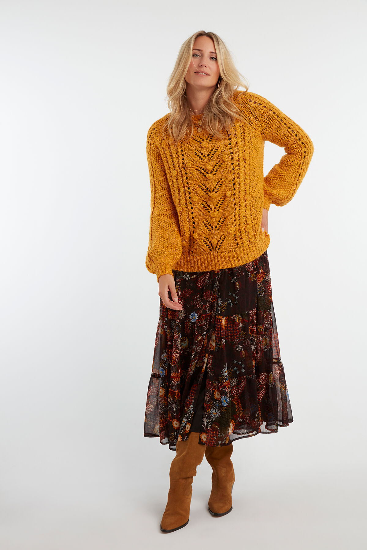 Langes halb-transparentes Kleid image number 7