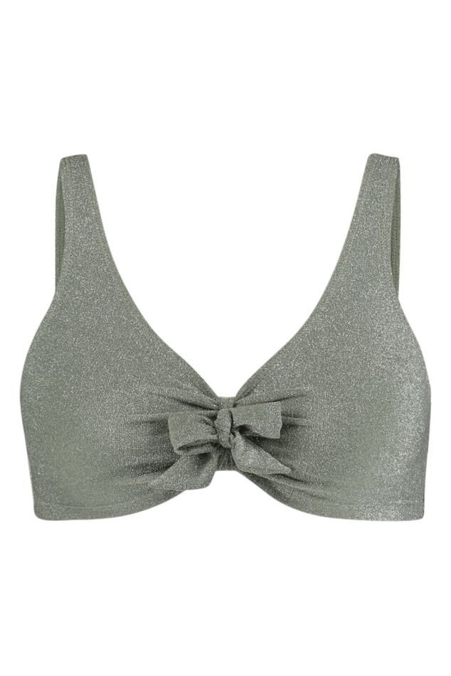 Bikinioberteil mit Glitzer image number 2