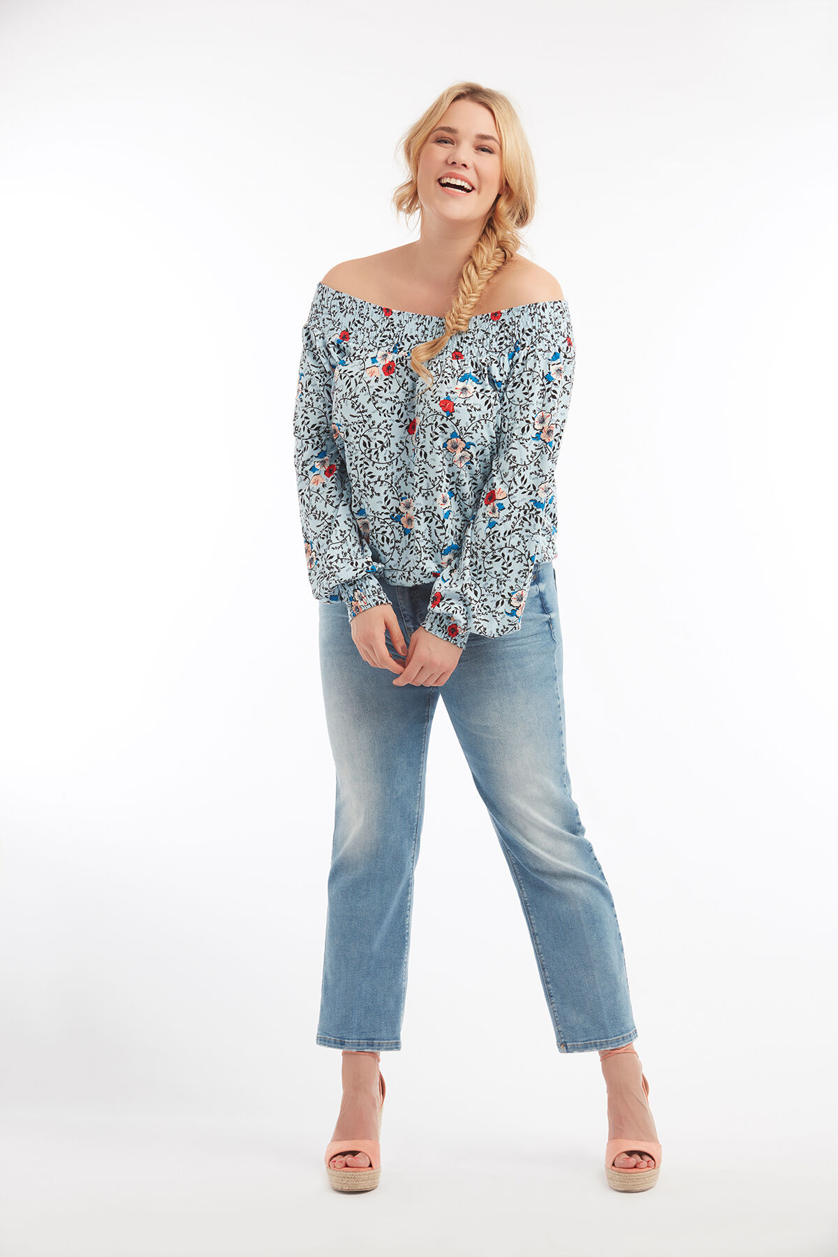 Schulterfreies Top image number 4