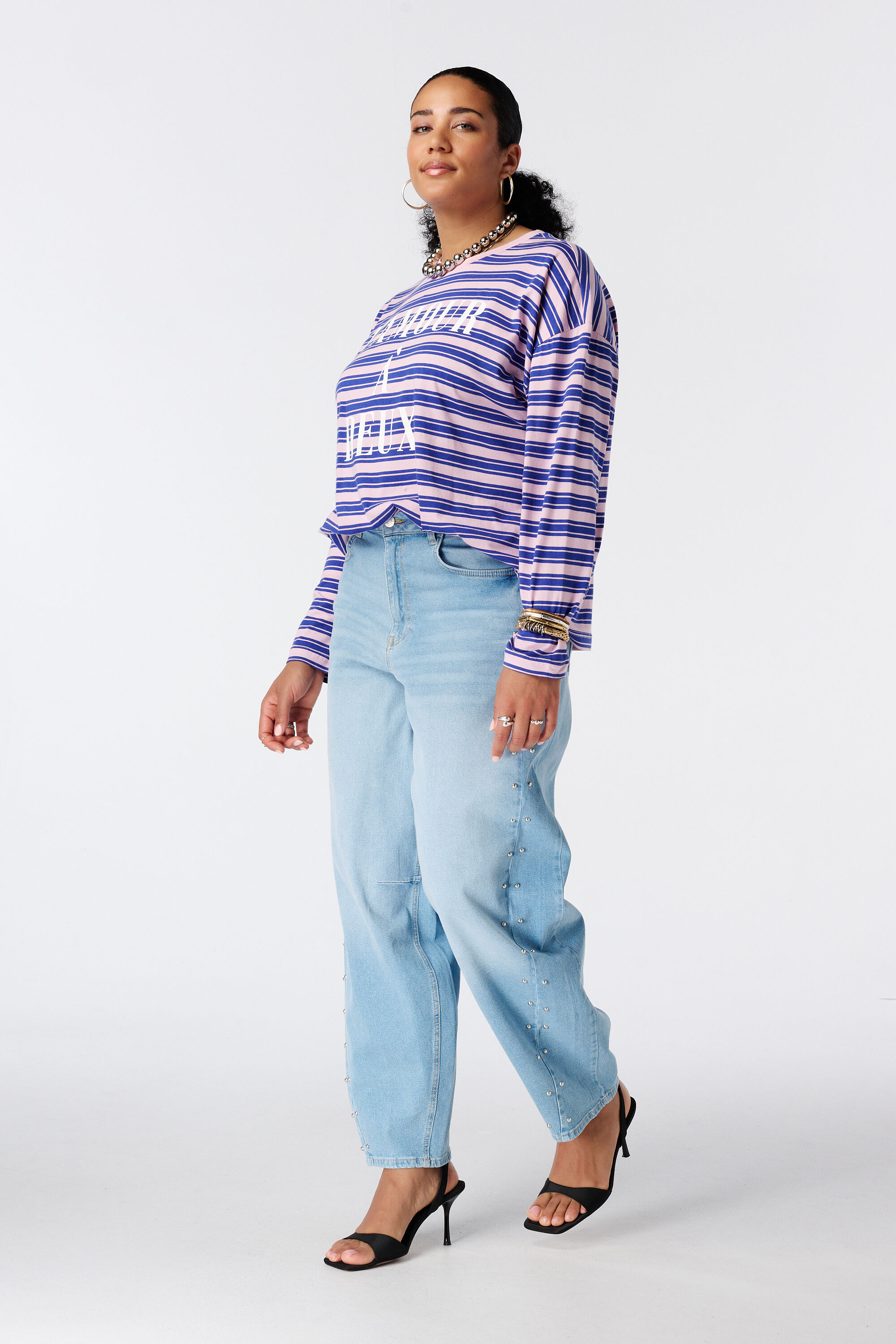 Gestreiftes Langarmshirt image number 5