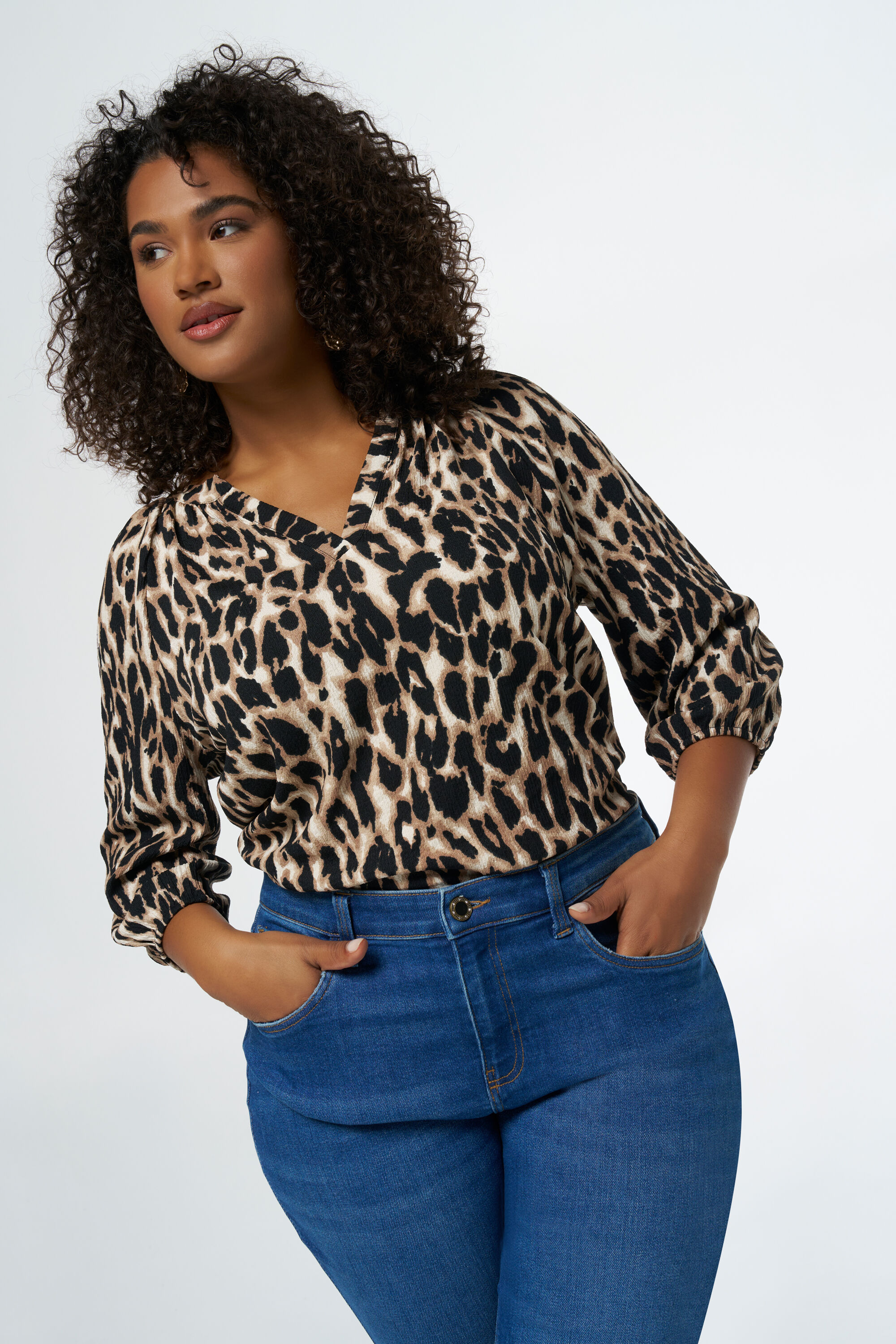 Top mit V-Ausschnitt image number 0