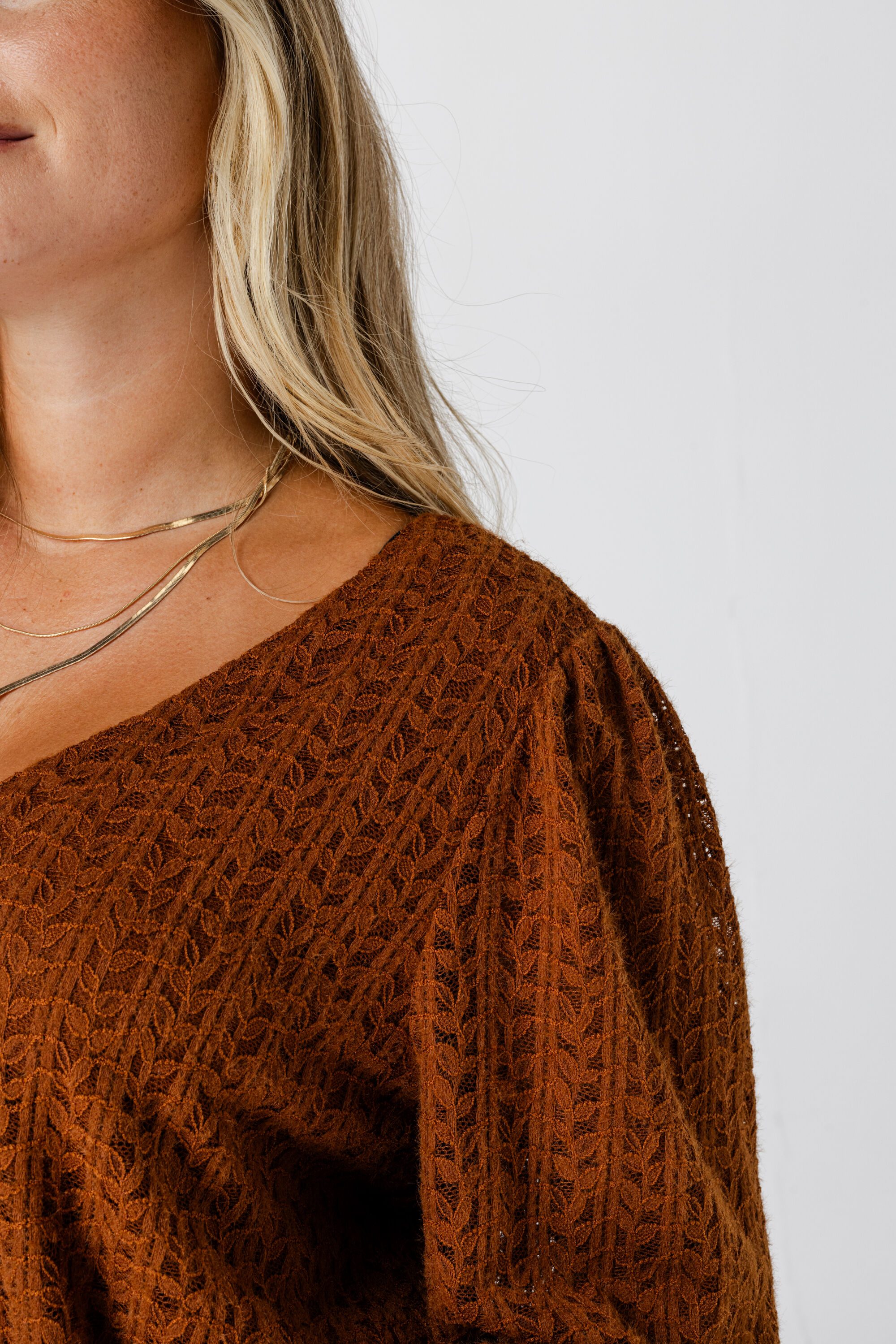 Top con encaje image number 5