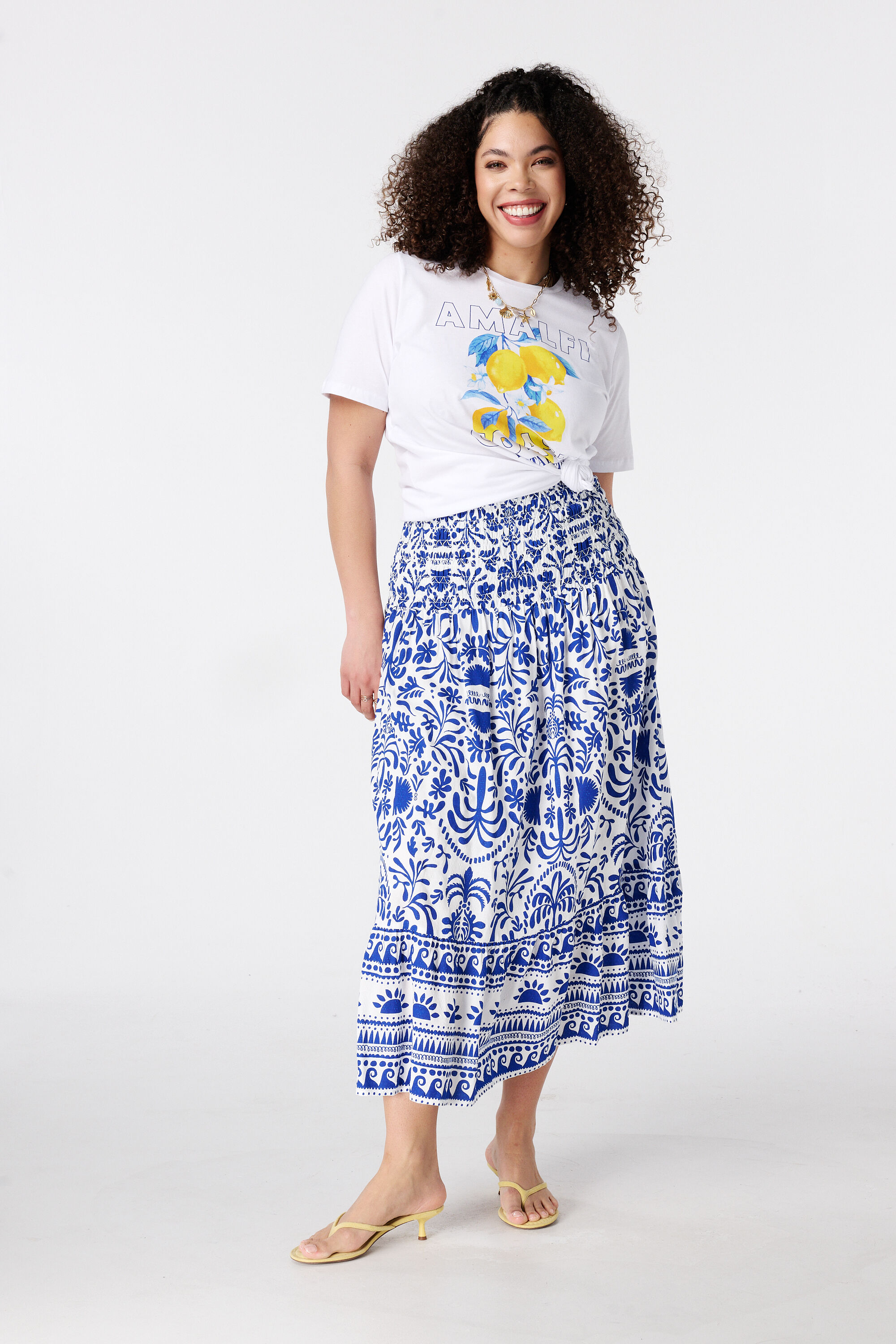 T-Shirt mit Schriftzug image number 5