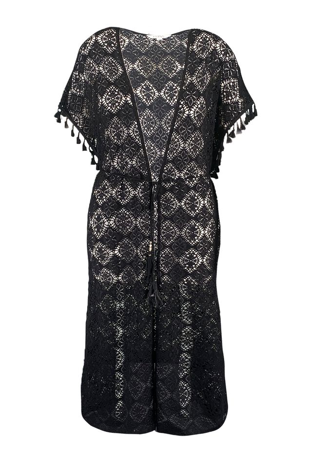 Langer Kaftan aus Spitze image number 1