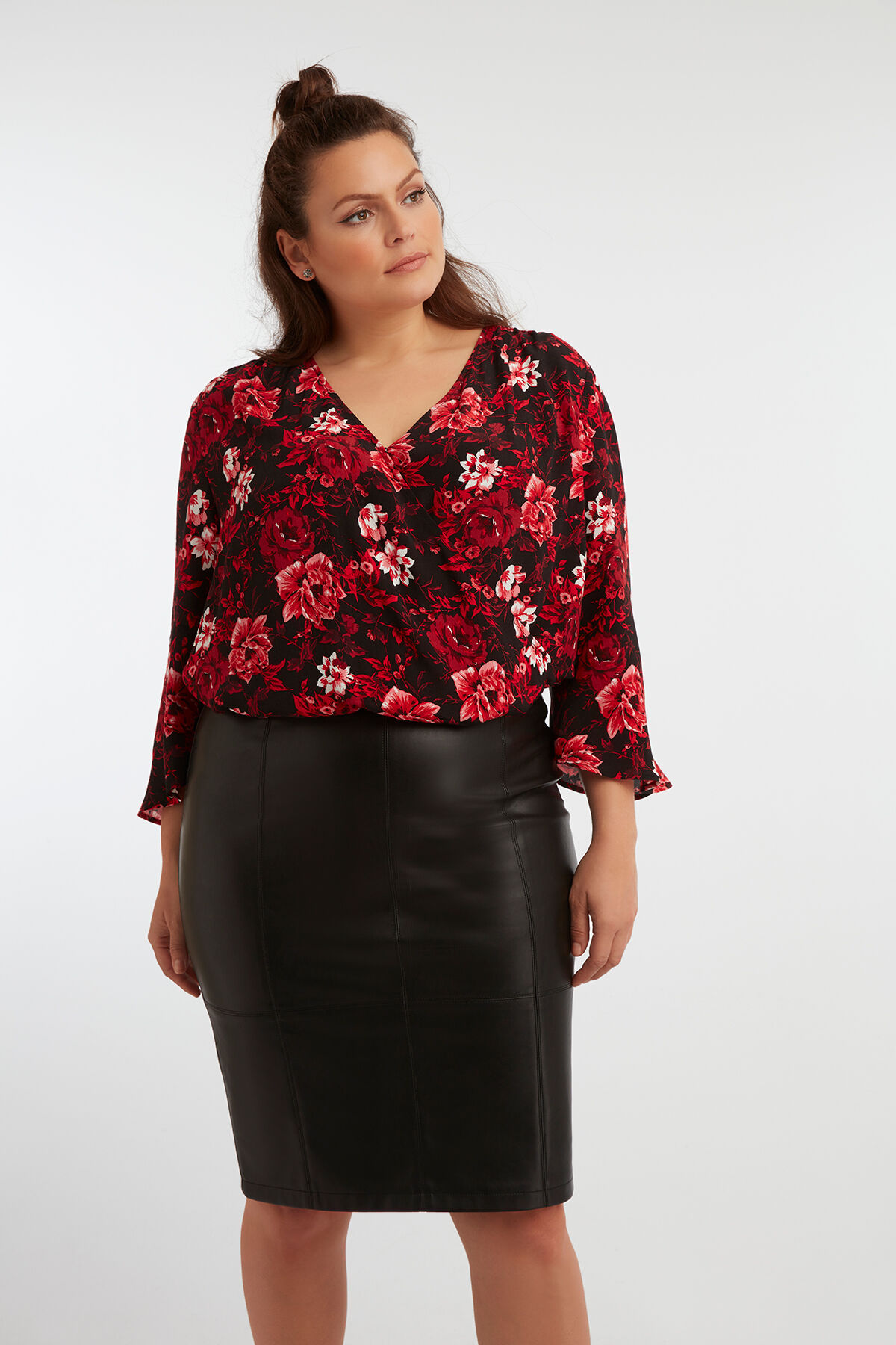 Body mit floralem Print image number 4