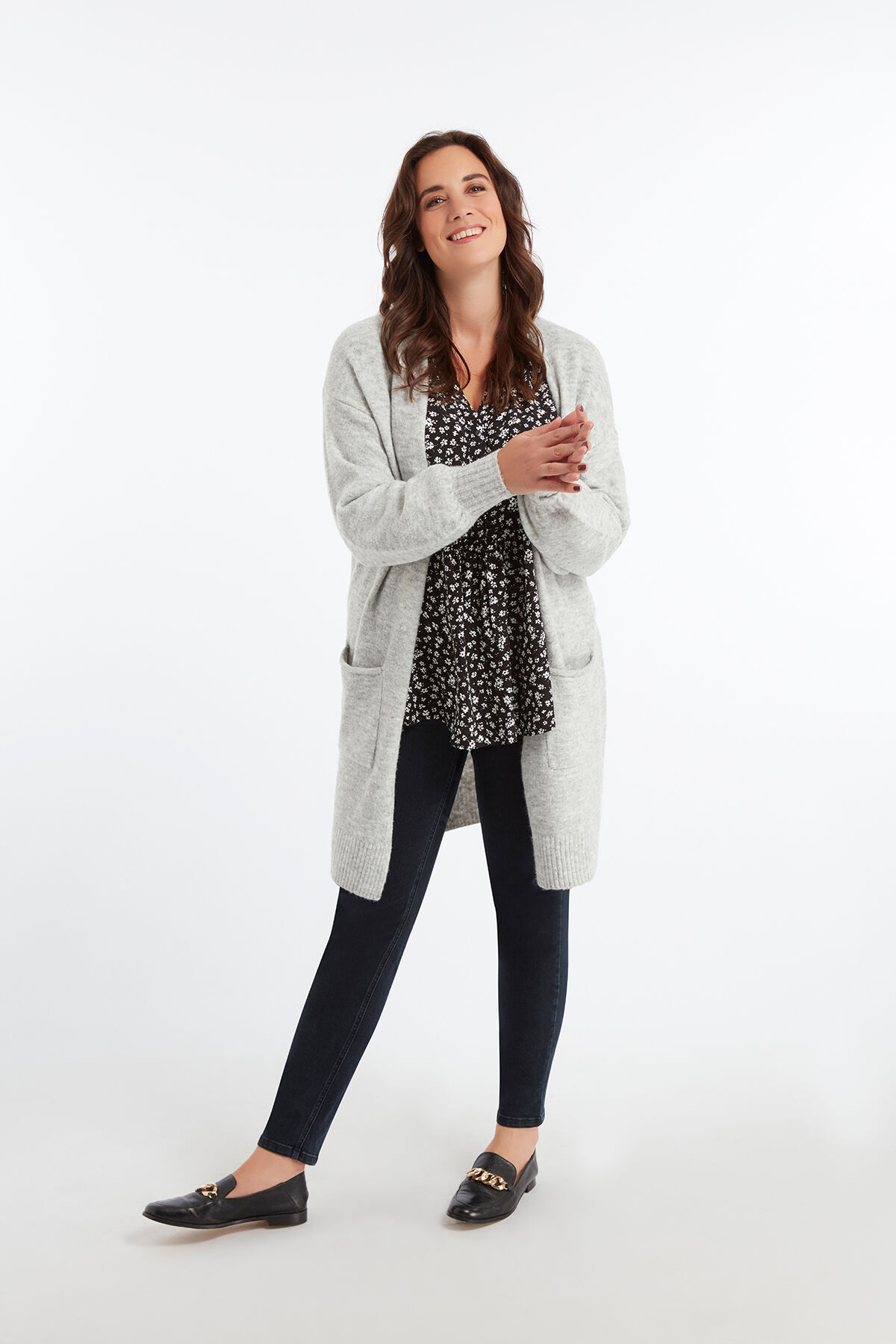 Bluse mit floralem Print image number 5