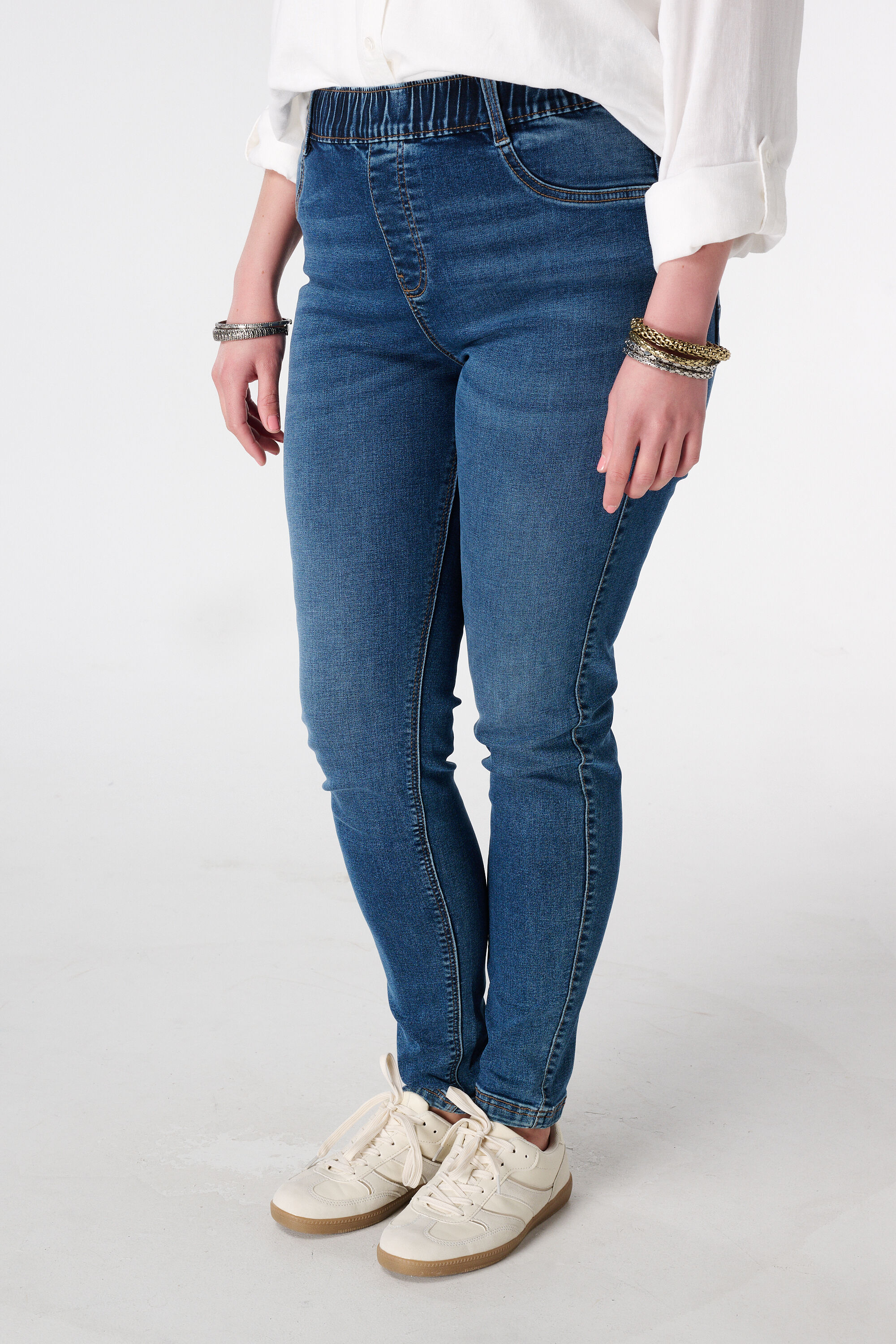 Treggings im Jeans-Look image number 5