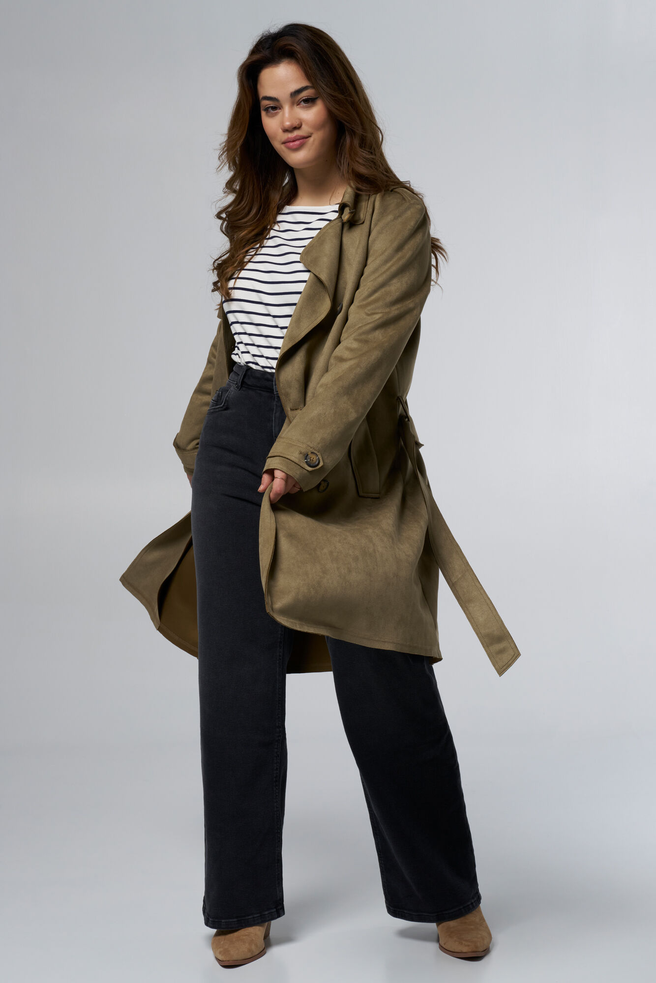 Langer Trenchcoat  image number 5