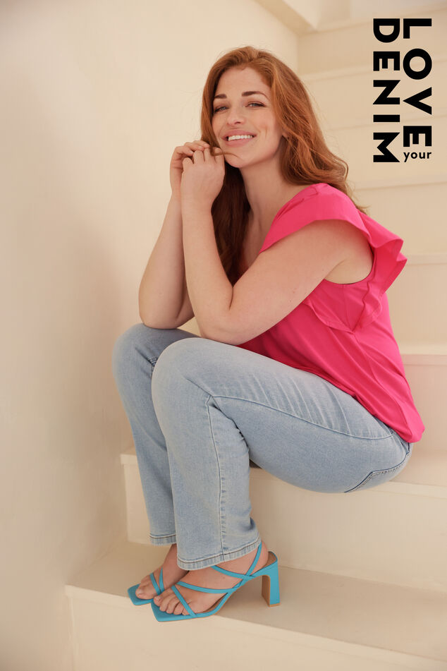 Straight-Leg Jeans LILY image number 0