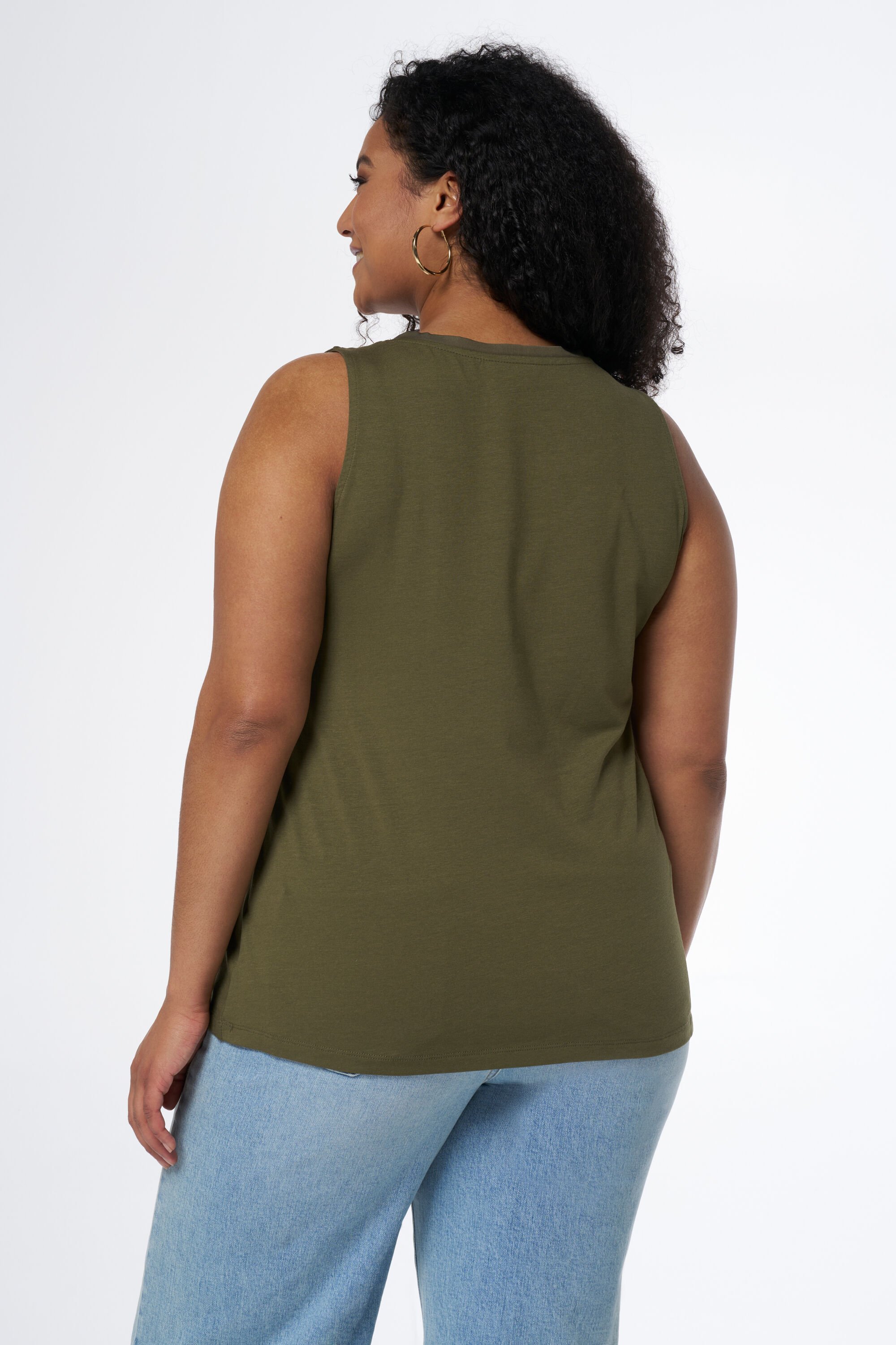 &Auml;rmelloses Top mit V-Ausschnitt image number 3