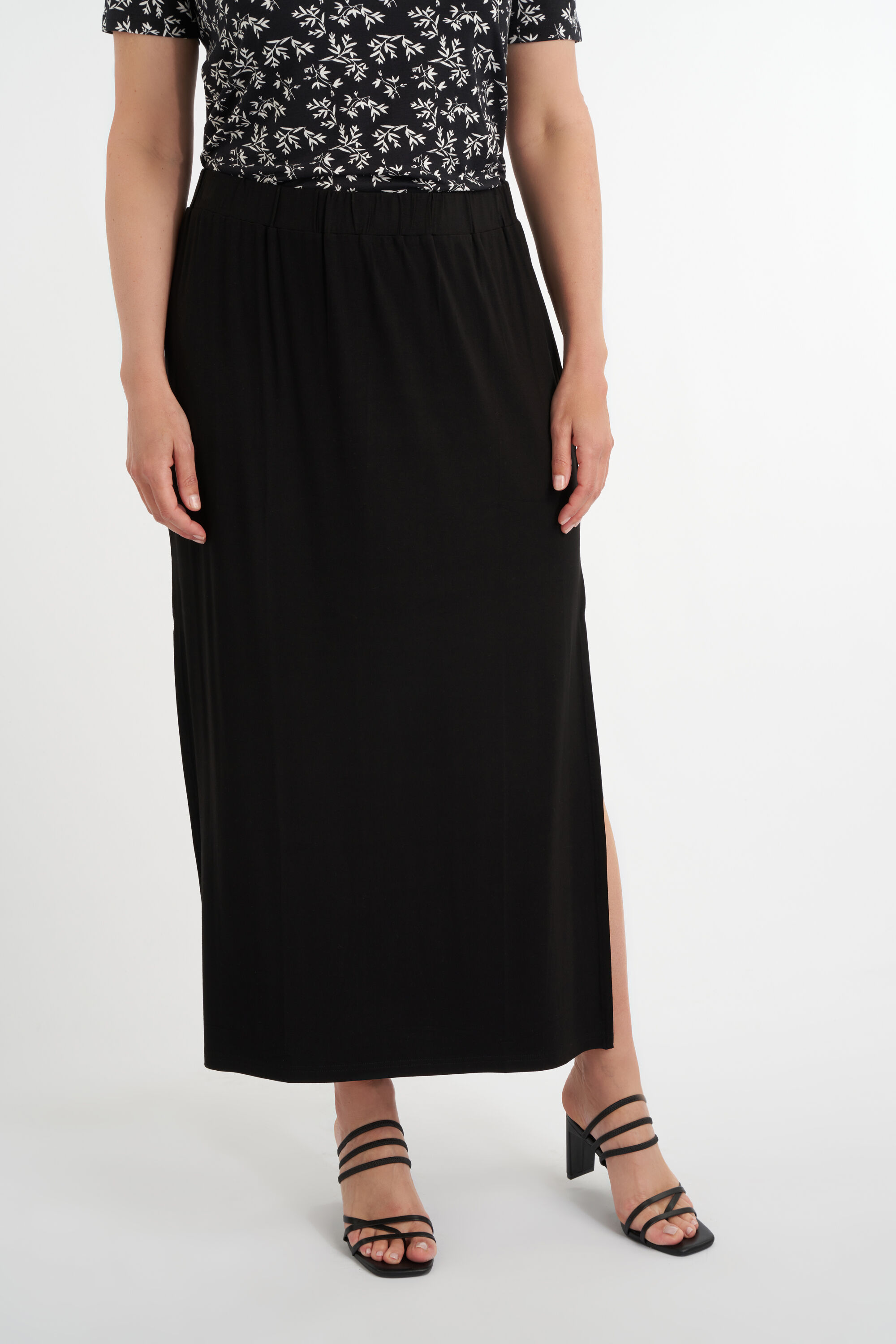 Langer Rock mit Schlitz image number 4