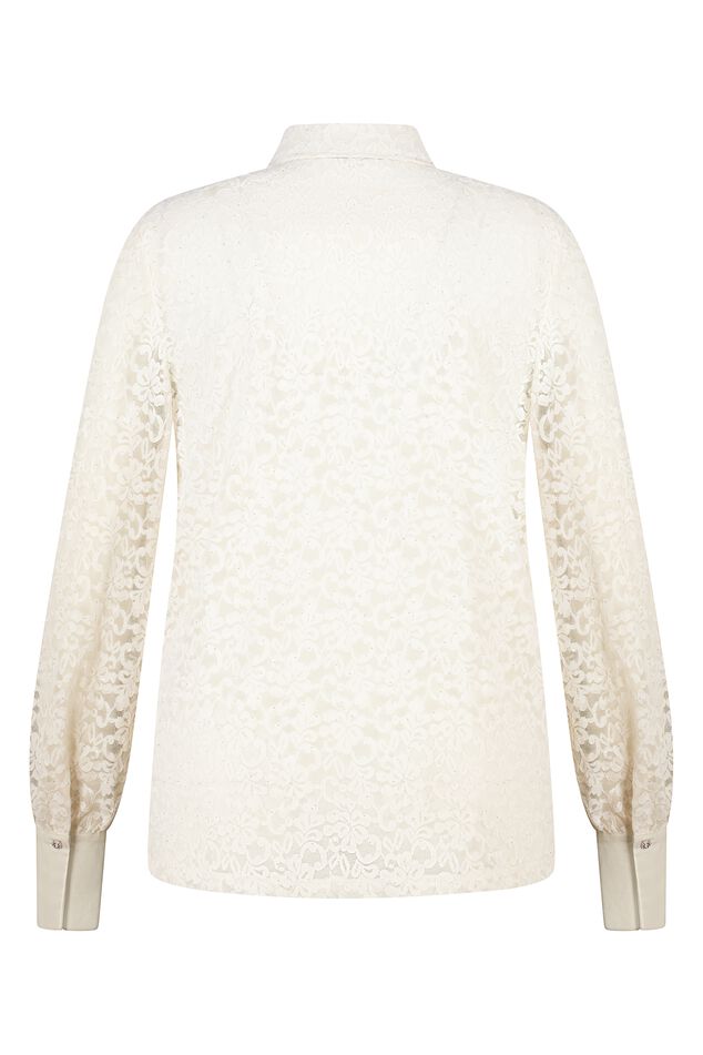 Top mit Spitze und Pailletten image number 2