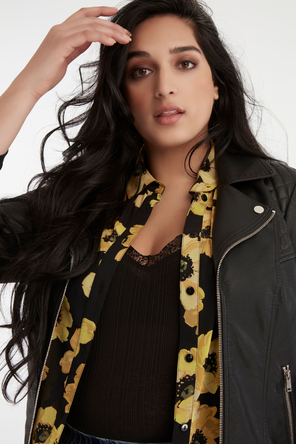 PU-Kunstlederjacke image number 3