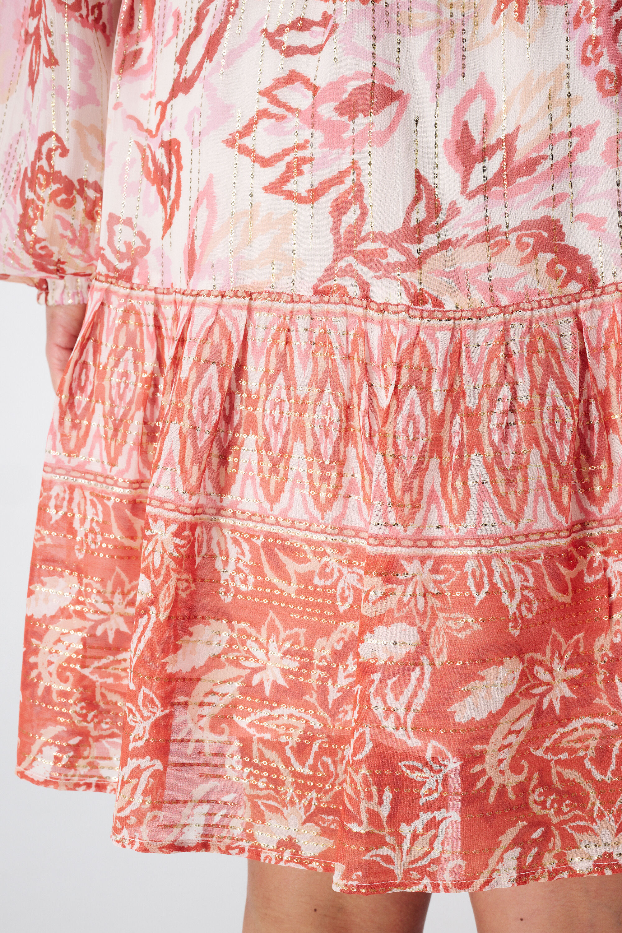 Kleid mit Print und G&uuml;rtel  image number 4