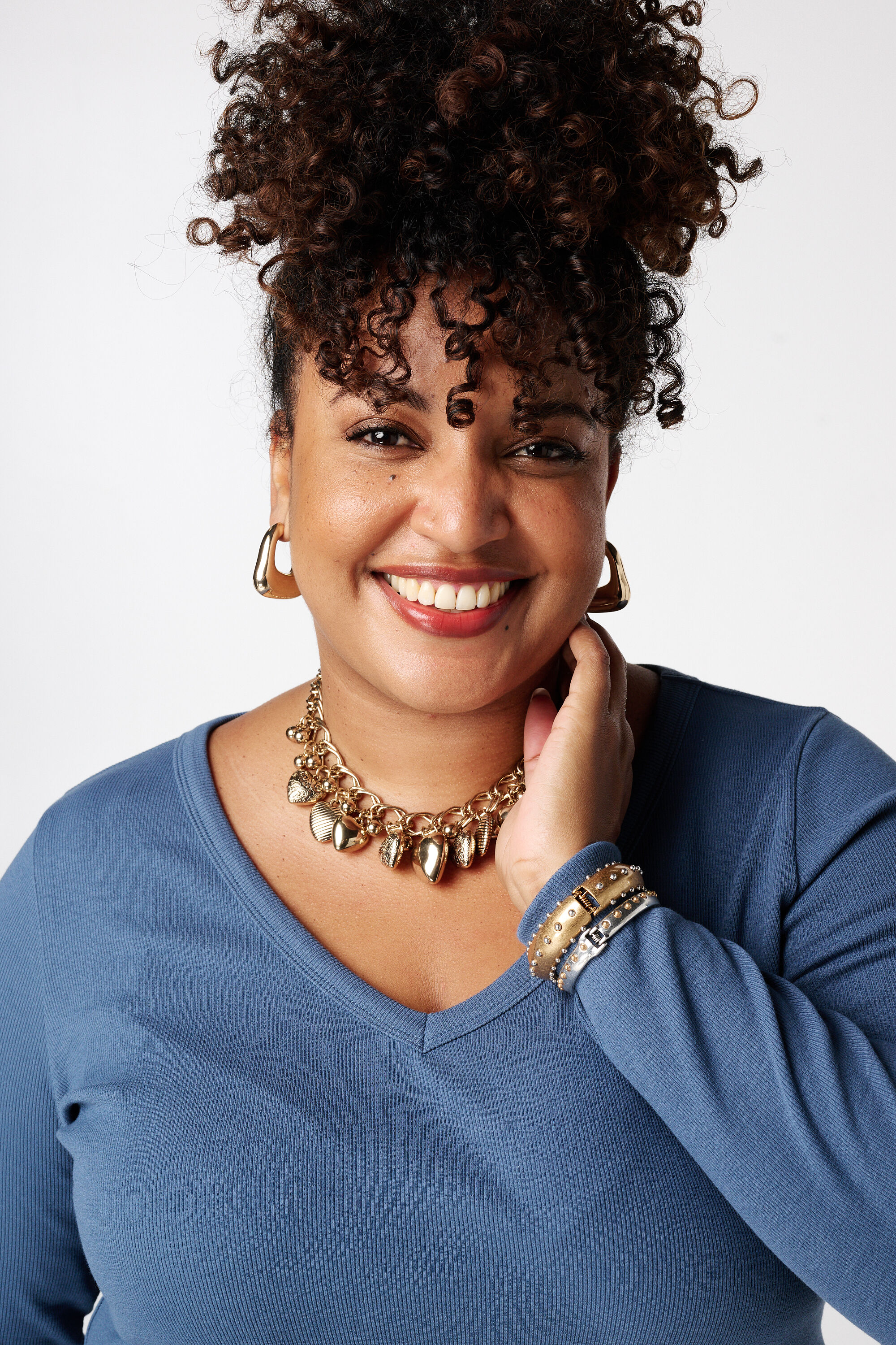 Geripptes Langarmshirt image number 4