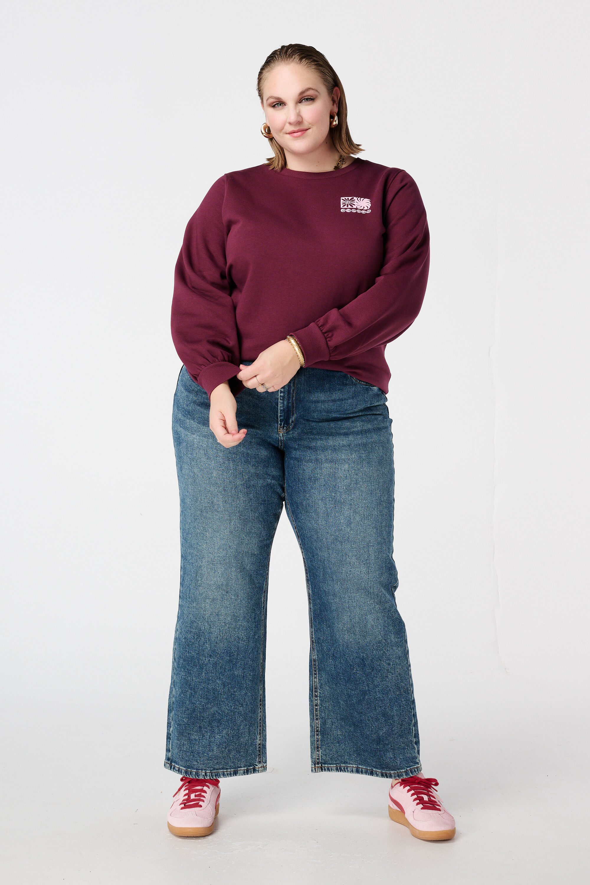 Sweatshirt mit R&uuml;ckenprint image number 5