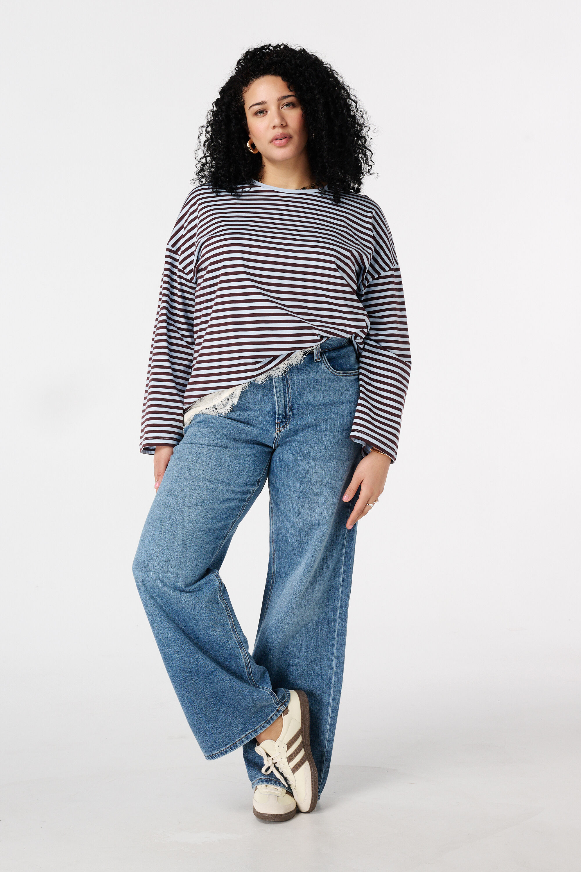 Wide Leg Jeans IVY L&auml;nge 34