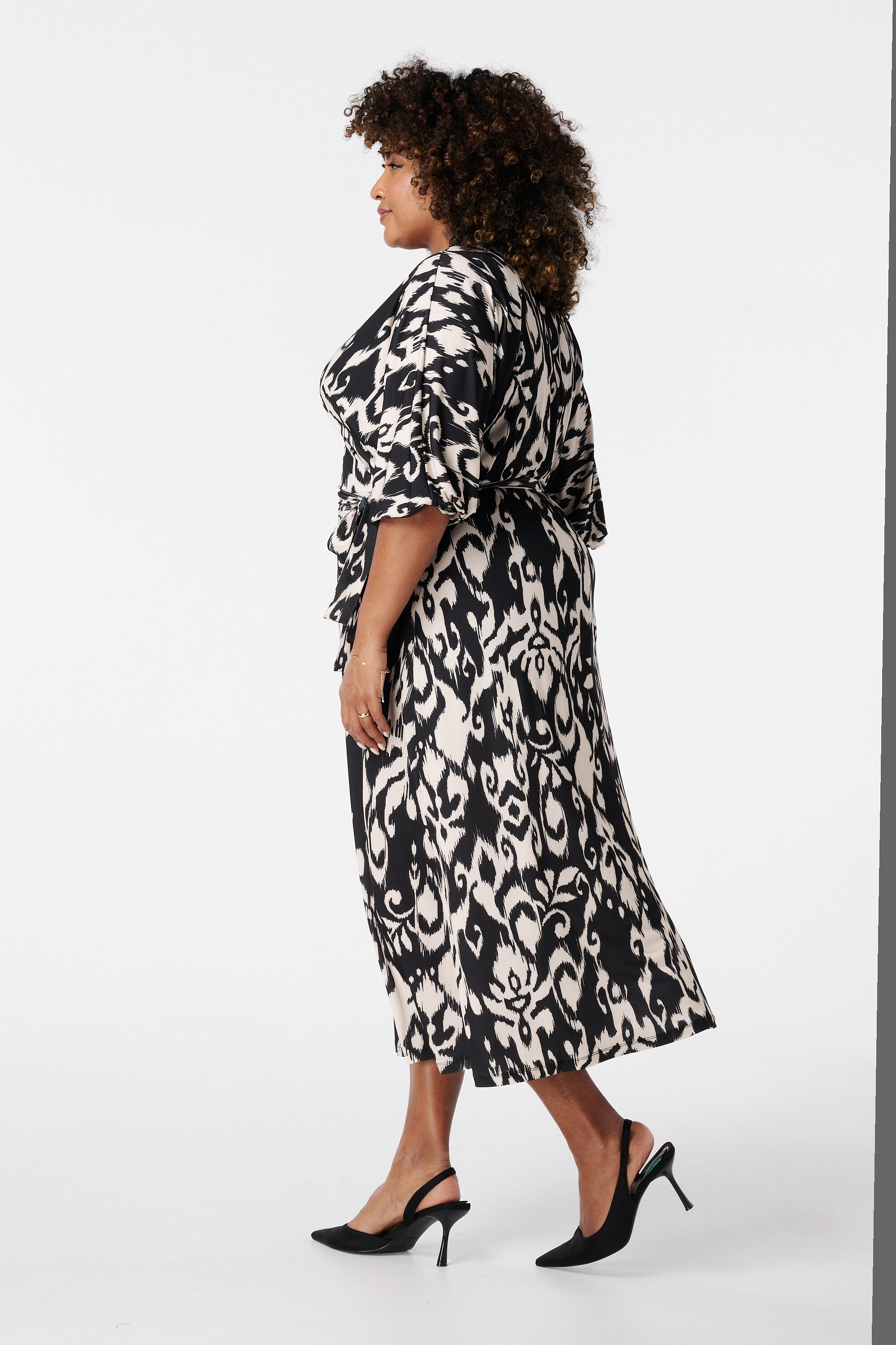 Wickelkleid mit Print image number 3