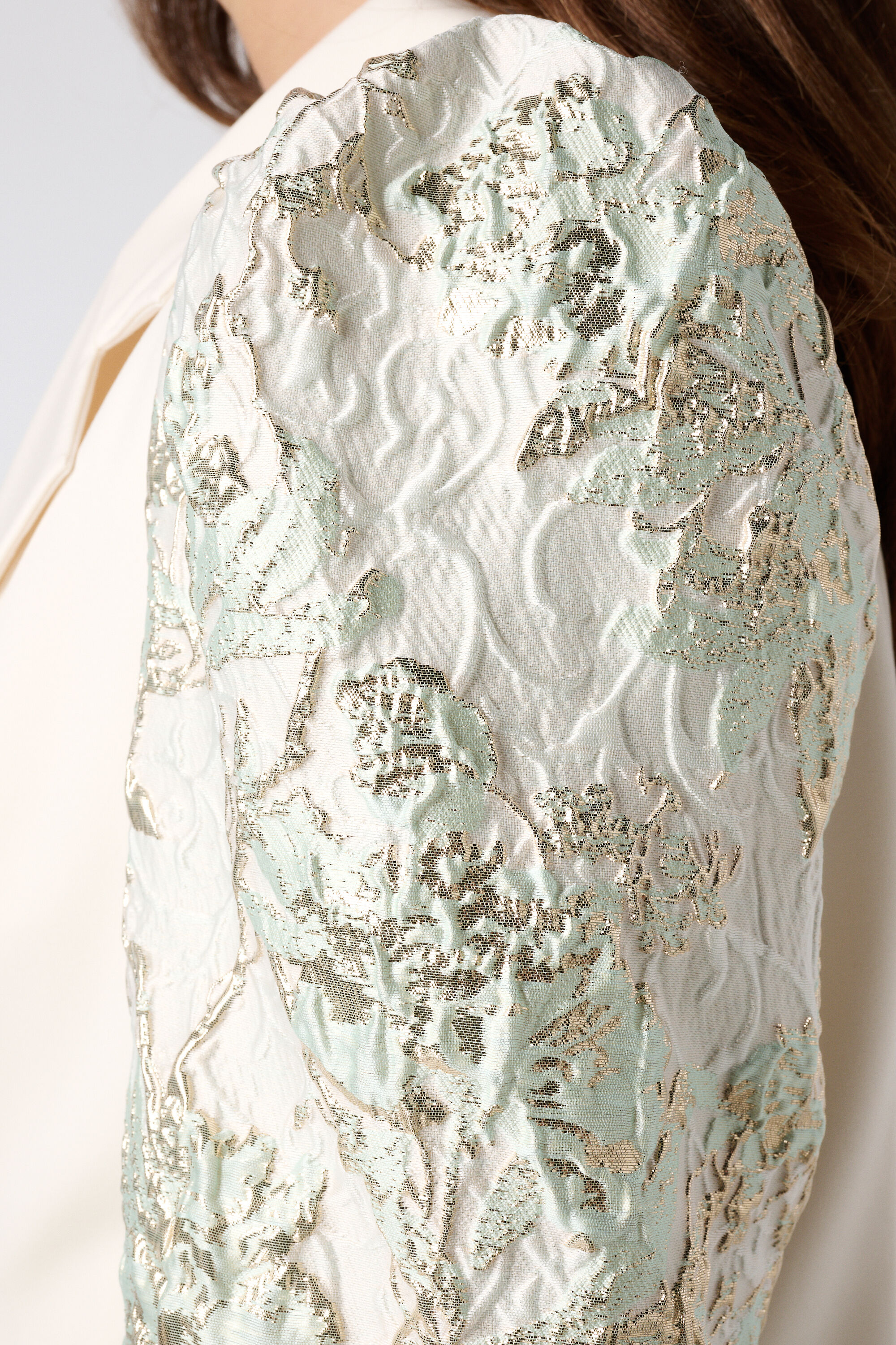 Kurz&auml;rmelige Bluse mit Aufdruck image number 6