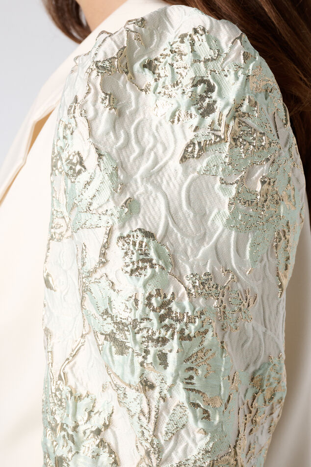 Kurzärmelige Bluse mit Aufdruck image number 6