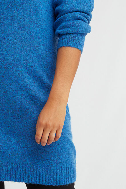 Sweater-Kleid mit V-Ausschnitt image number 6