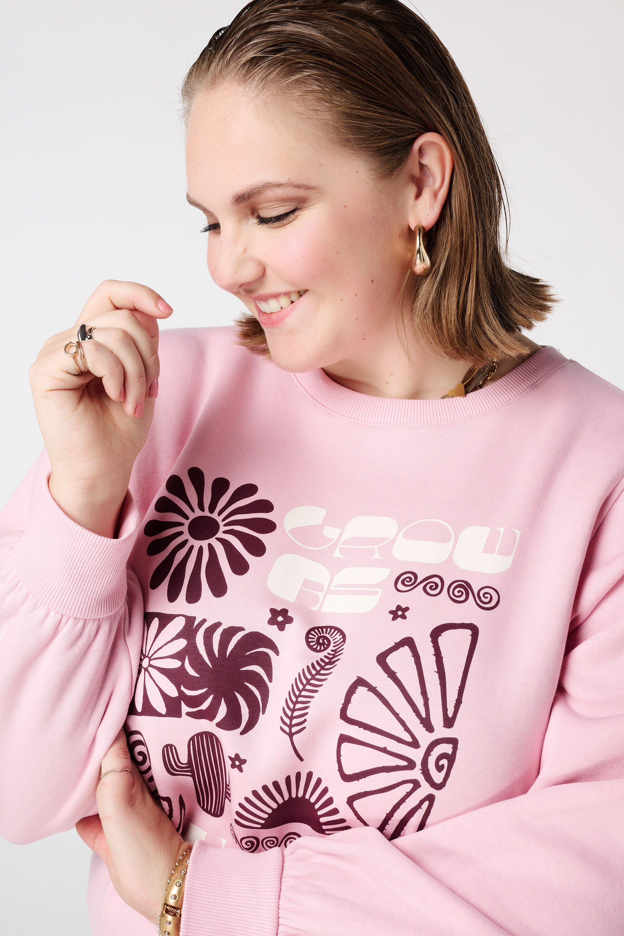 Sweatshirt mit Print image number 4