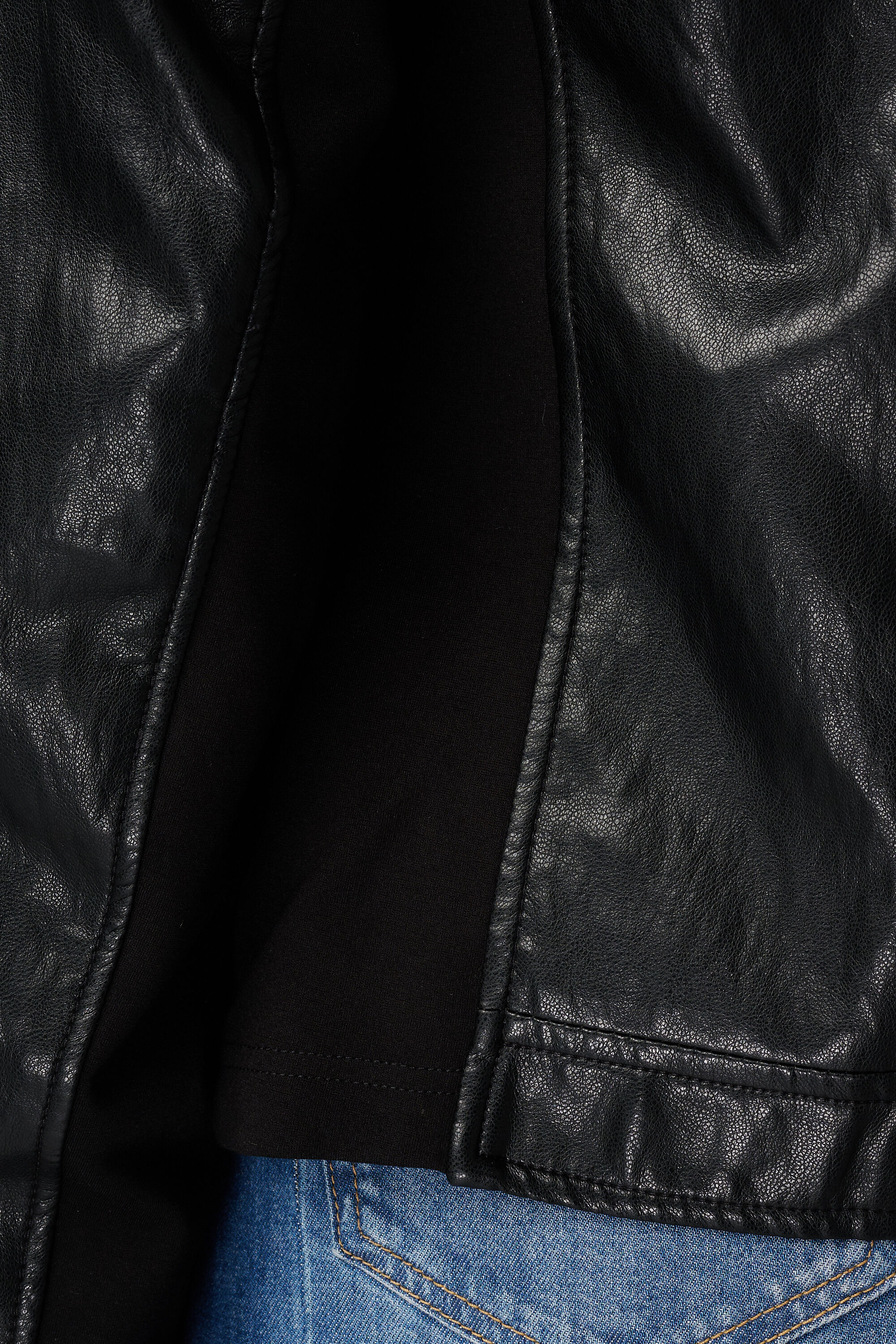 Jacke aus Kunstleder image number 6