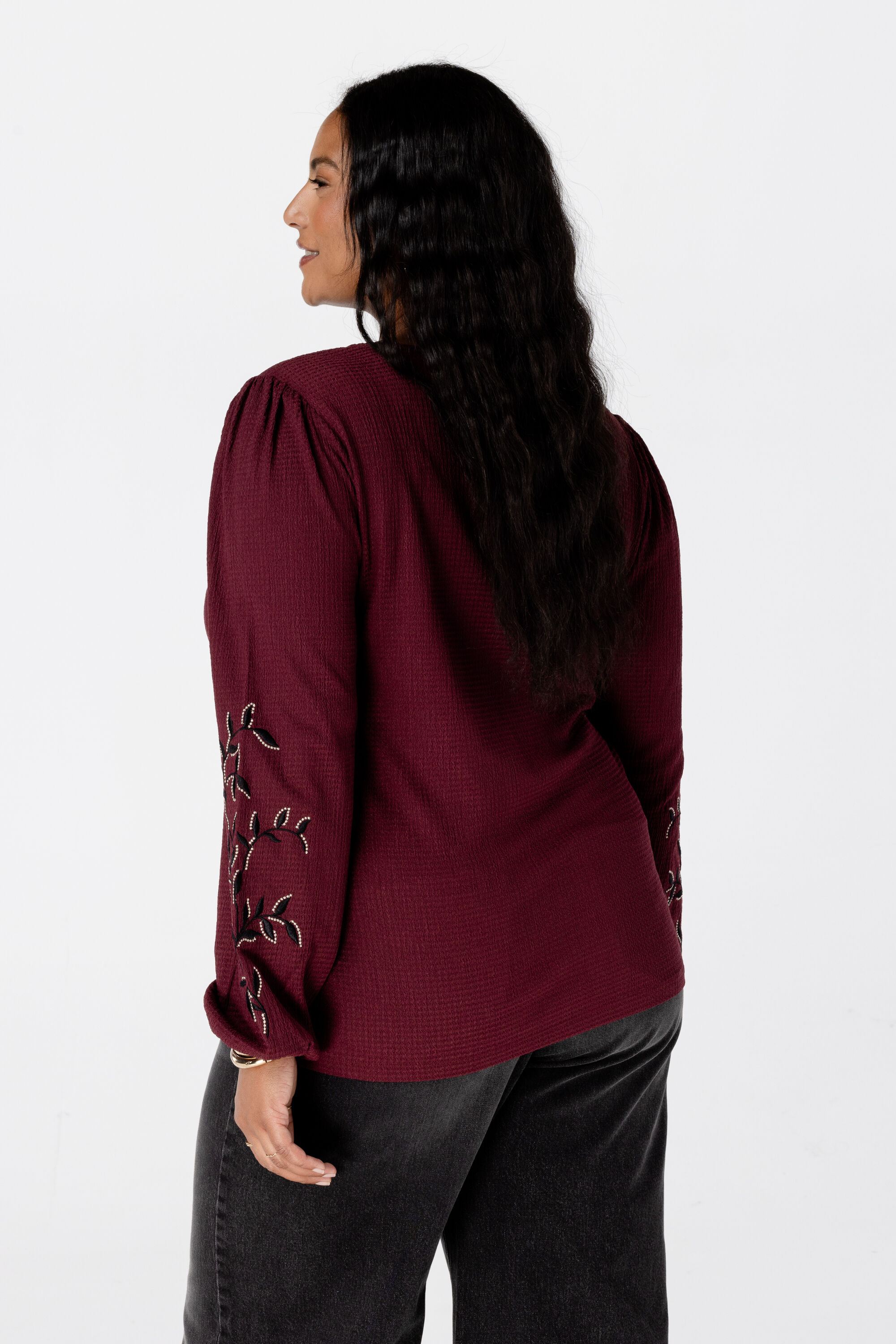 Oberteil mit Stickerei image number 3