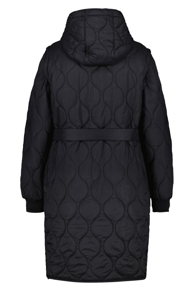 Gesteppte Jacke mit abnehmbaren Ärmeln image number 2