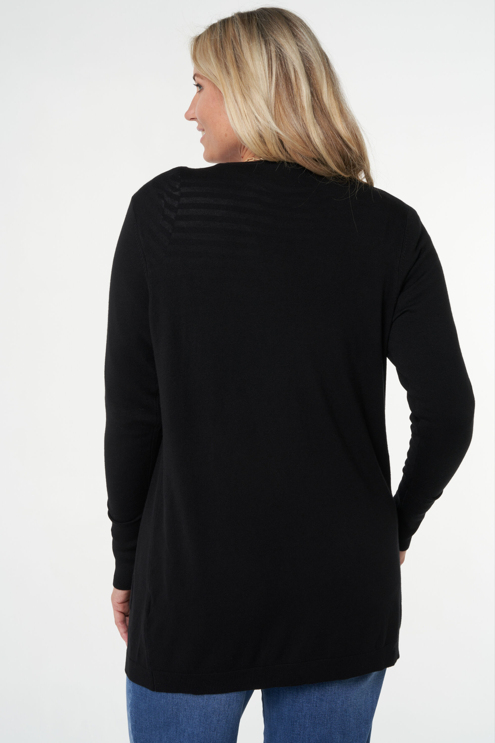 Gestrickte Weste mit Taschen image number 4