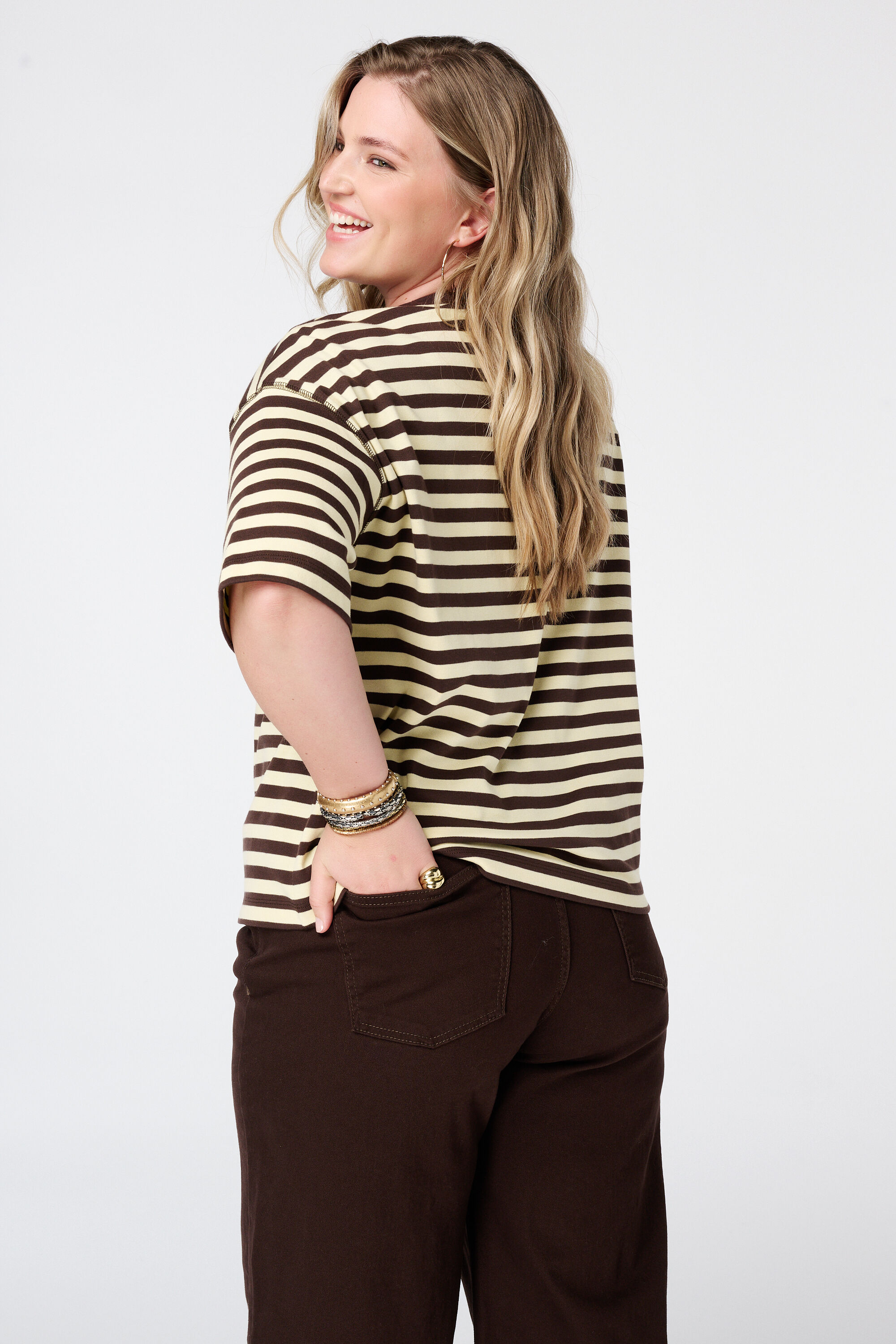 Gestreiftes T Shirt image number 3