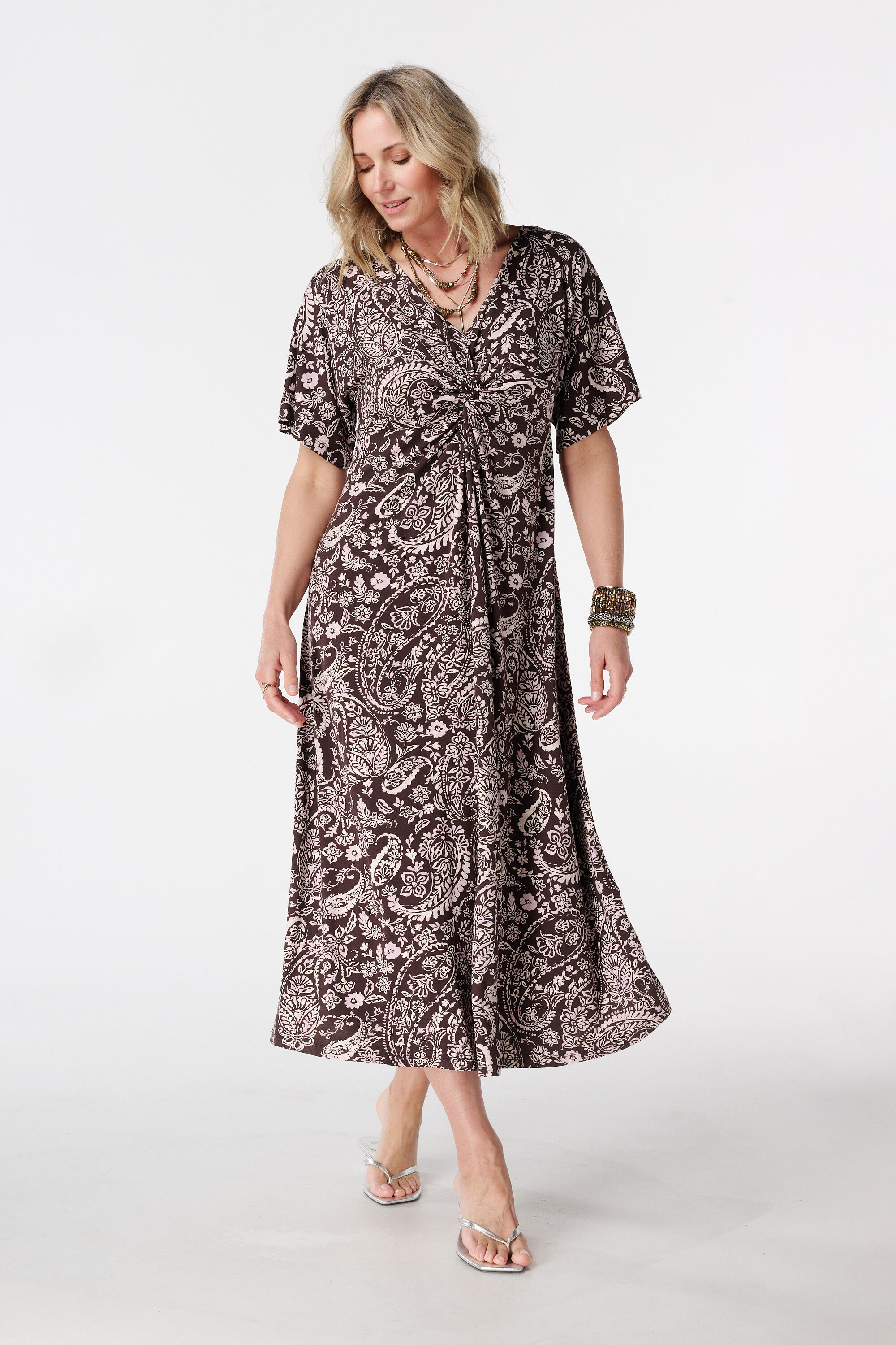 Maxikleid mit Print image number 5