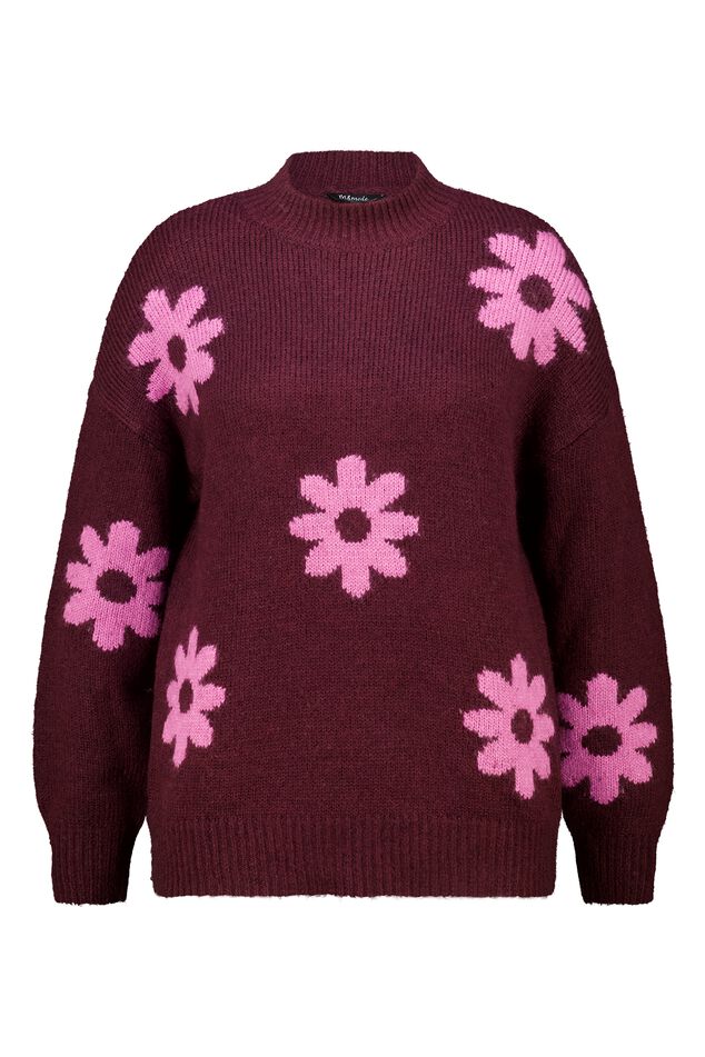 Pullover mit Blumenprint image number 1