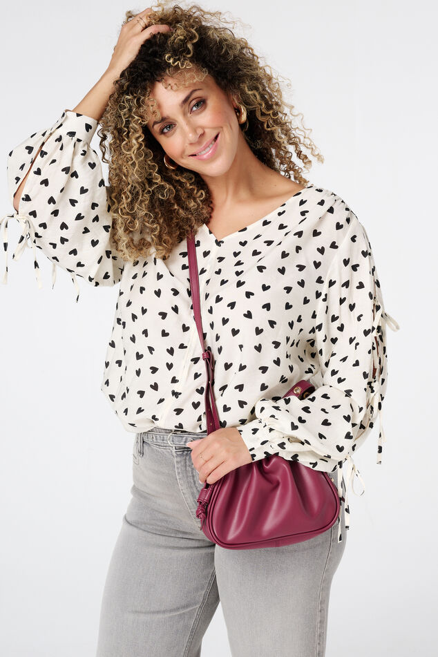 Schultertasche aus Kunstleder image number 0