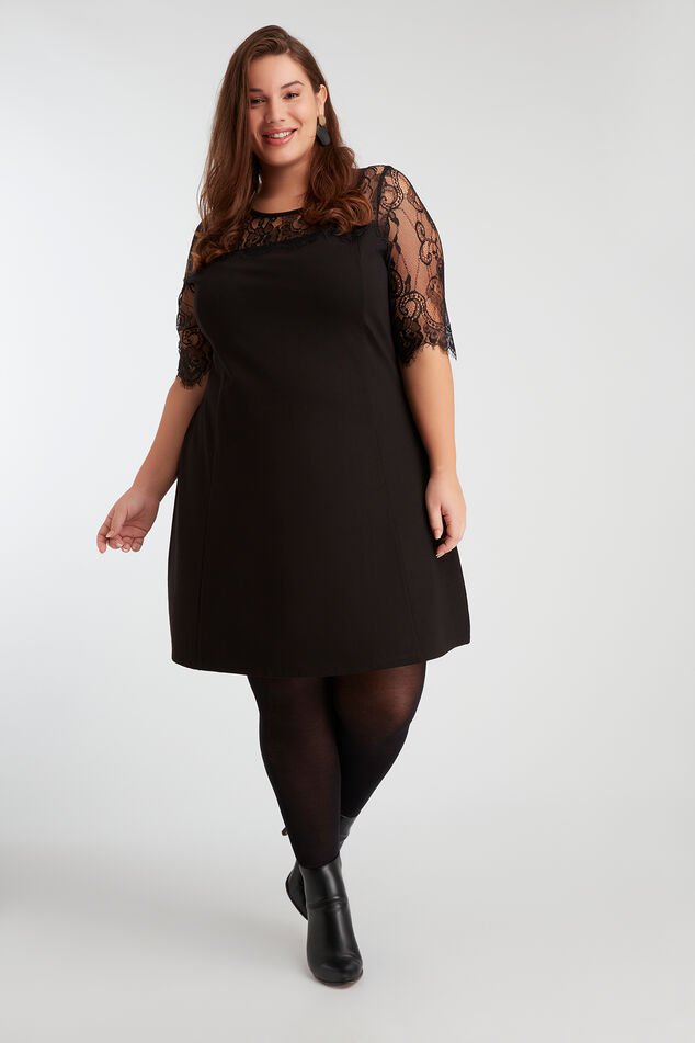 Kleid mit Spitze image number 0