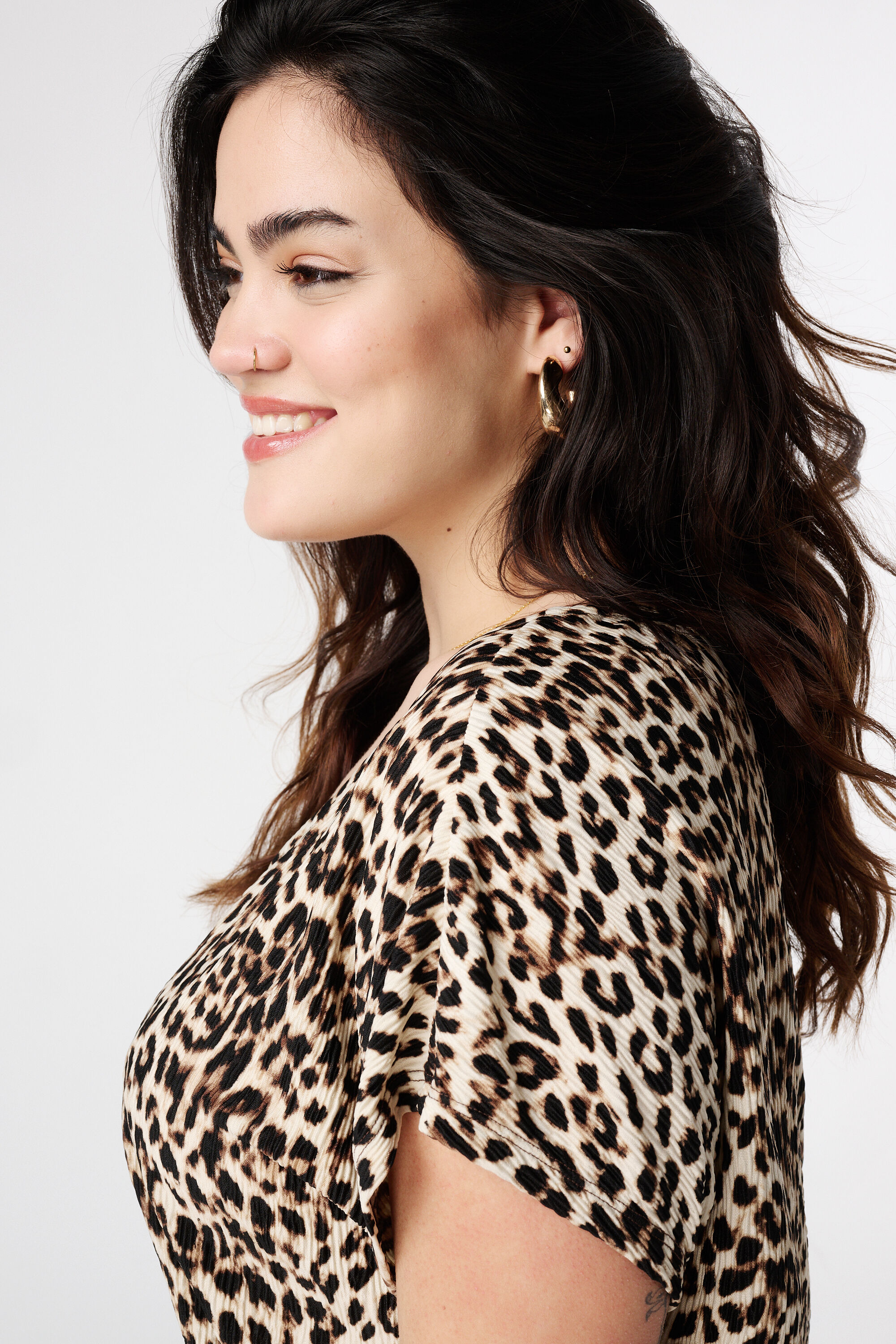 Strukturiertes Oberteil mit Fl&uuml;gel&auml;rmeln  image number 4