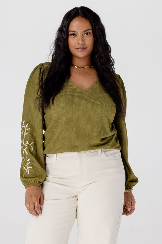 Oberteil mit Stickerei image number 0