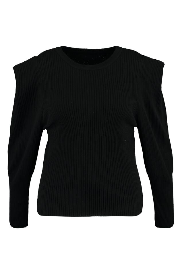 Sweatshirt mit Puffärmeln  image number 1