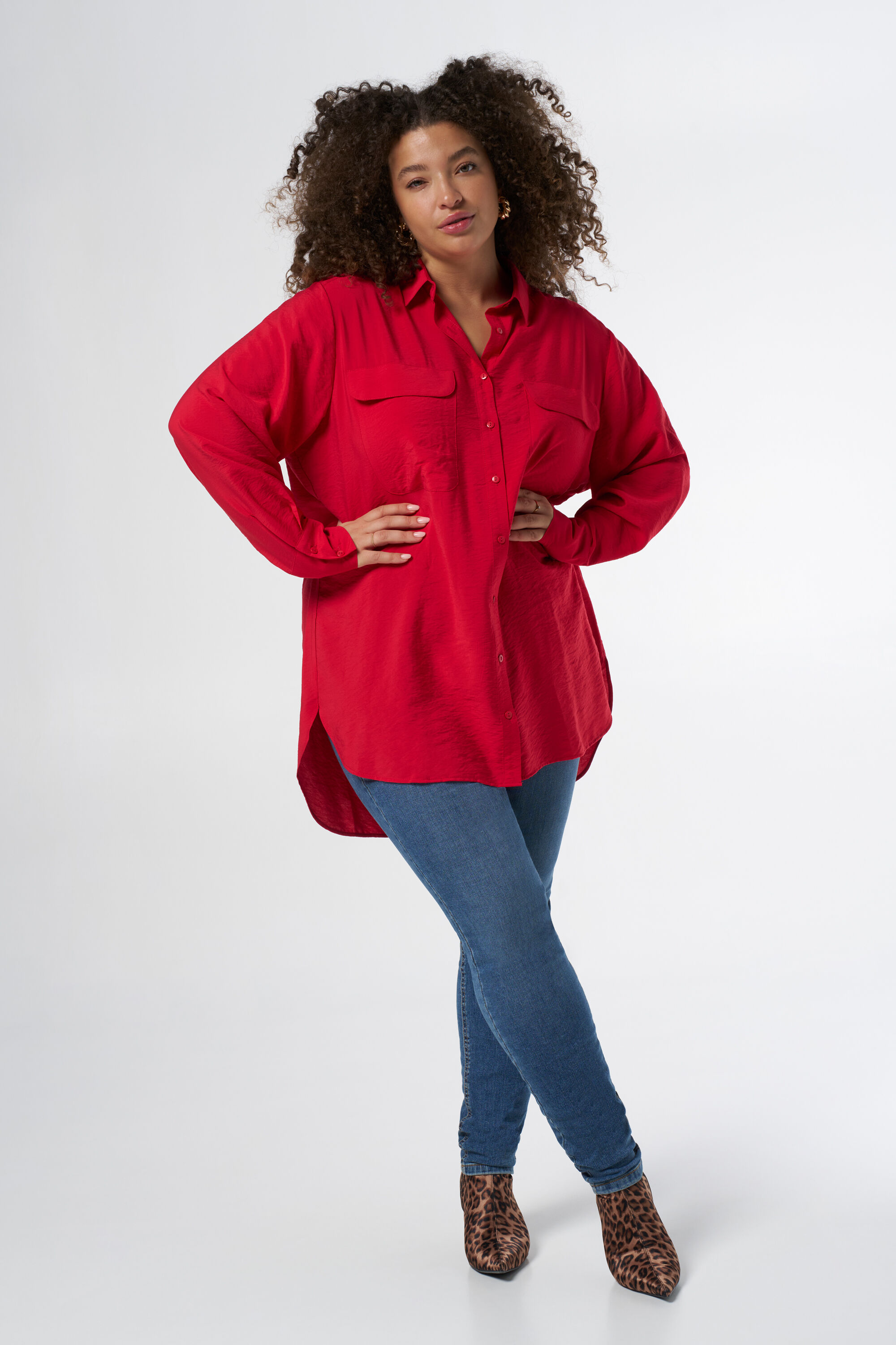 Bluse mit Taschen image number 5