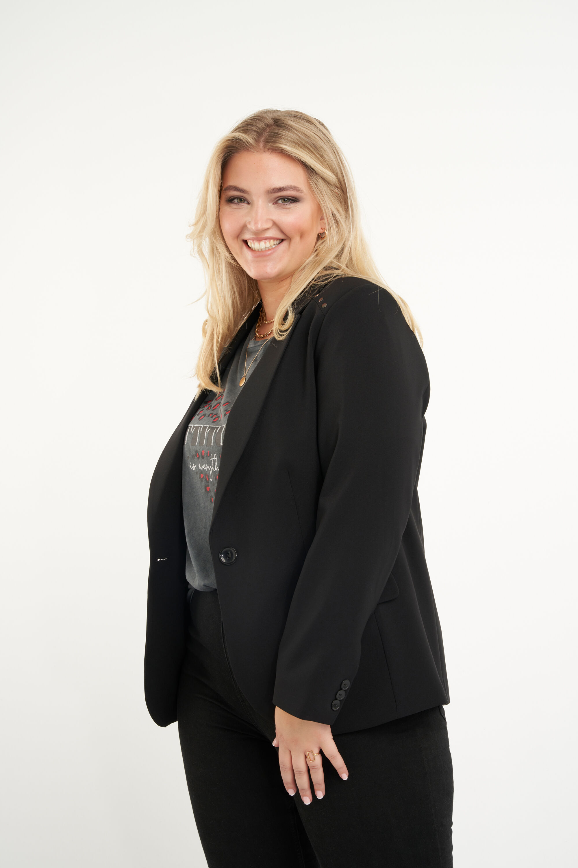 Blazer mit Nieten  image number 6